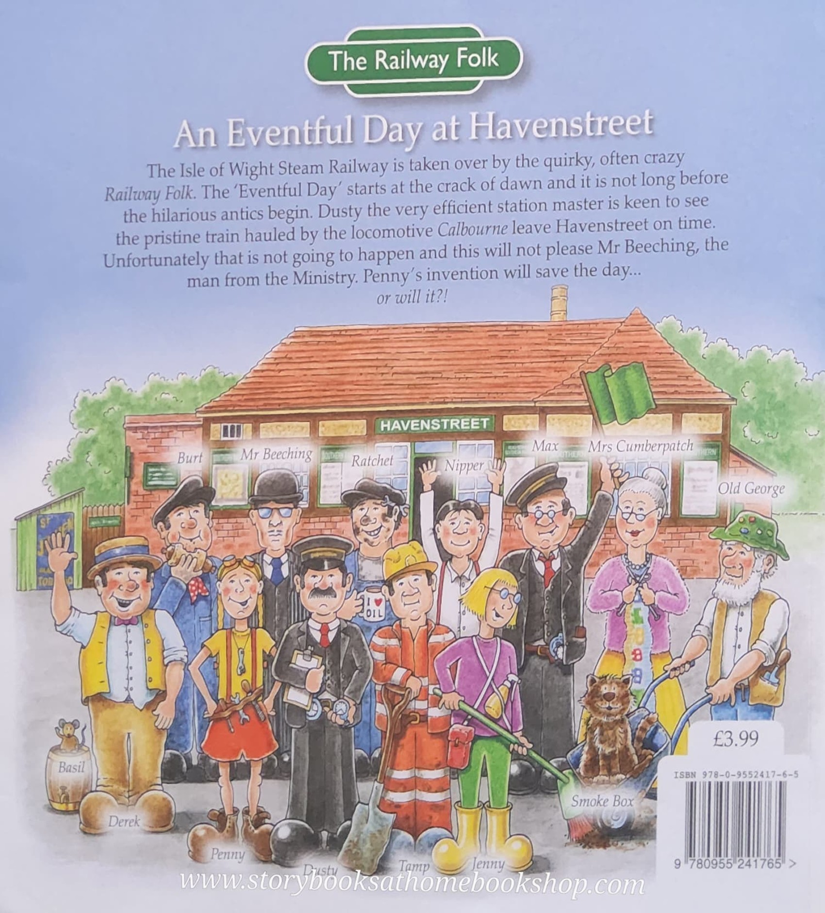 หนังสือนิทานปกอ่อน** 🍅THE RAILWAY FOLK:AN EVENFUL DAY AT HAVENSTREET