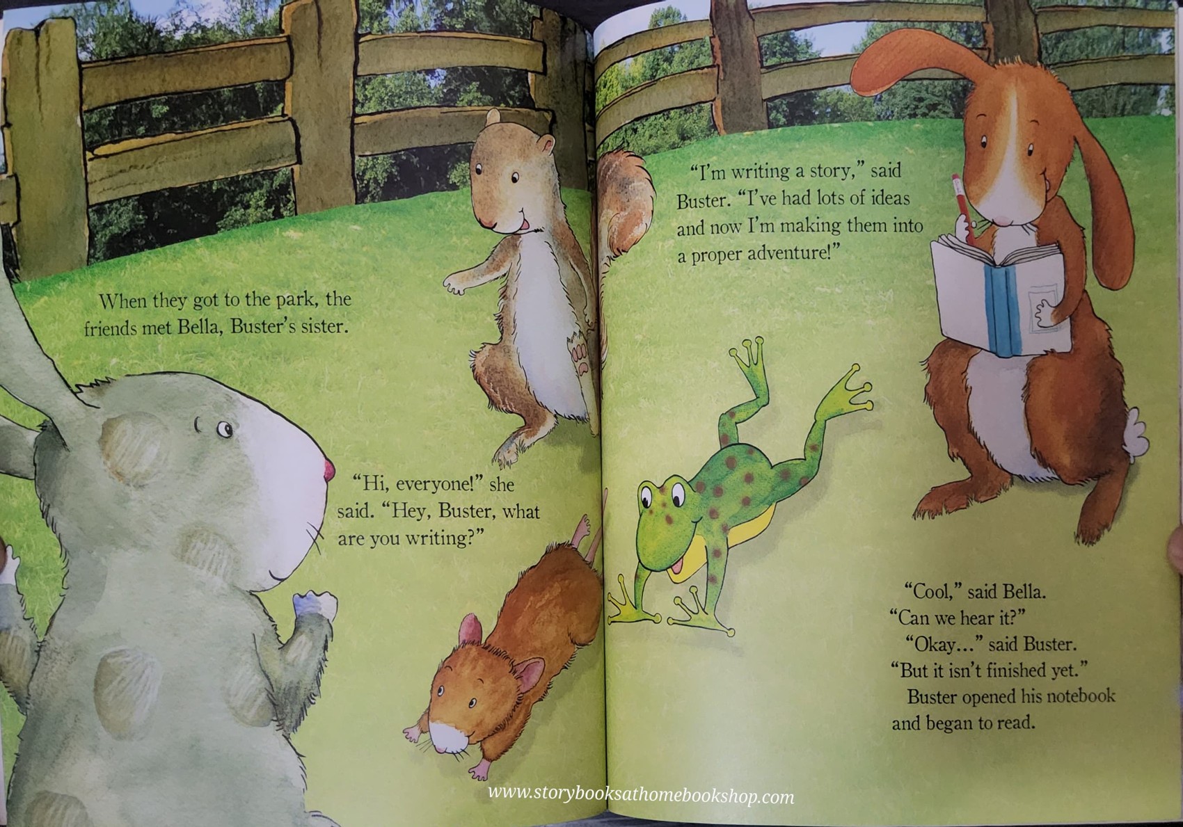 หนังสือนิทานปกอ่อน** 🍅🍓 BUNNY LOVES TO WRITE