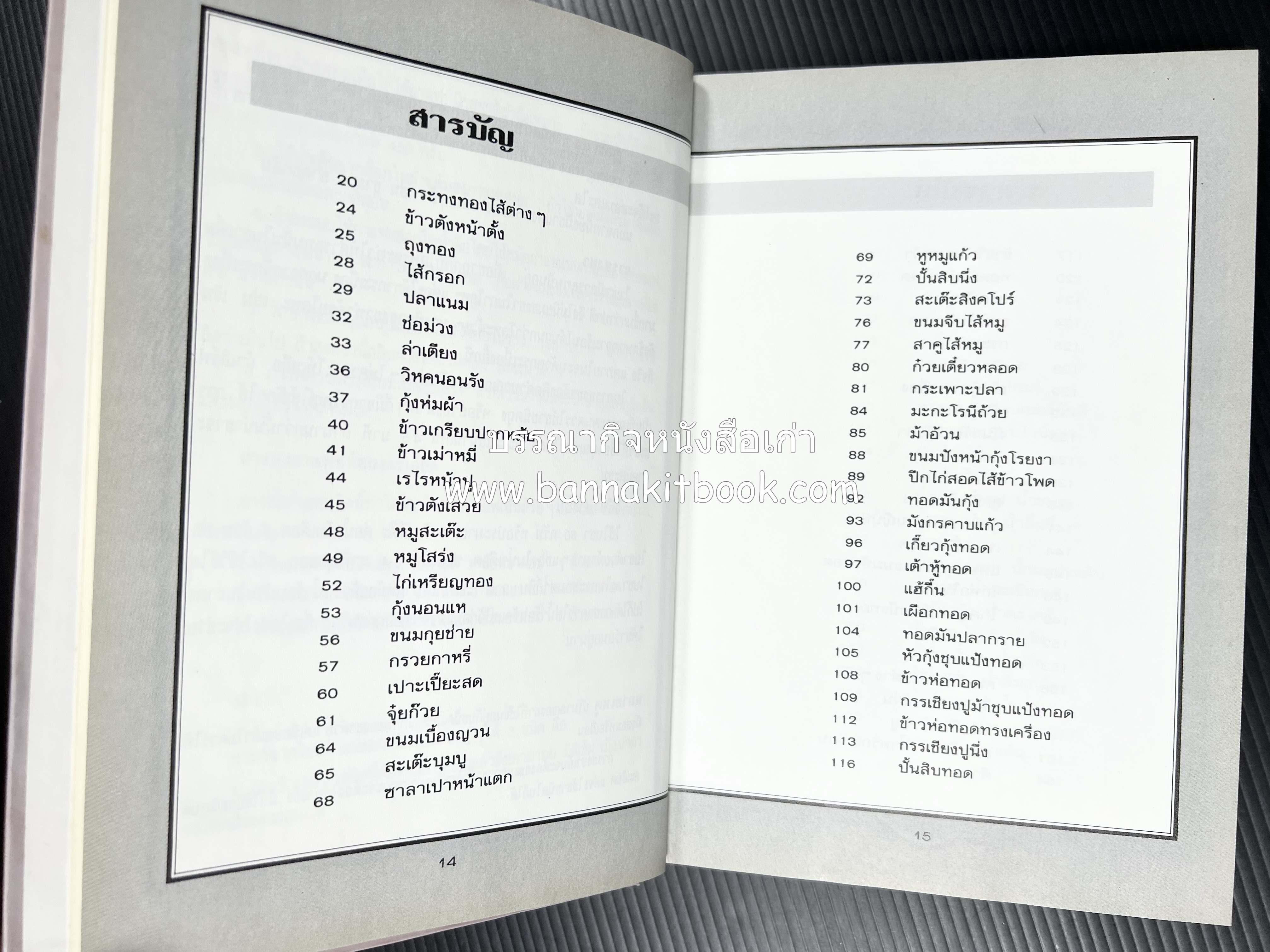 อาหารว่างและเครื่องดื่ม โดย : อาจารย์ศรีสมร คงพันธุ์ (พิมพ์ครั้งแรก).