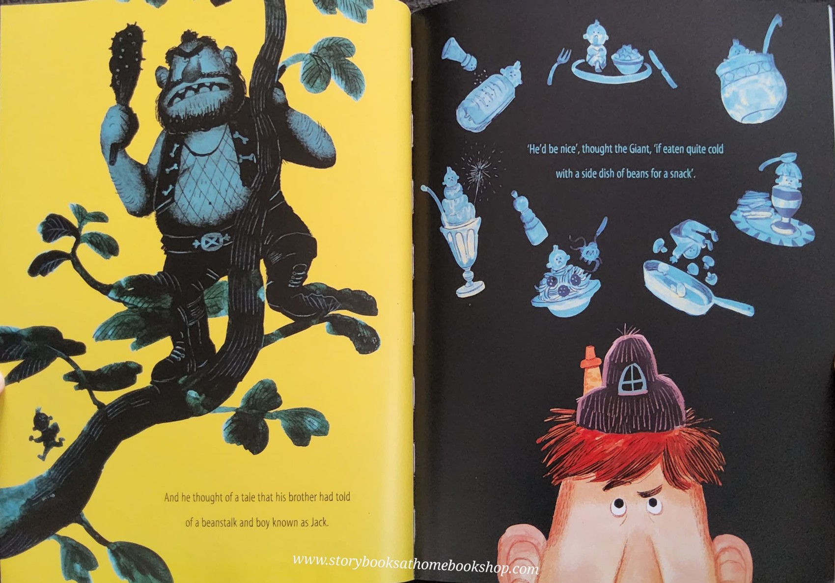 หนังสือนิทานปกอ่อน** 🍅🍓THE GIANT OF JUM BY ELLI WOOLLARD