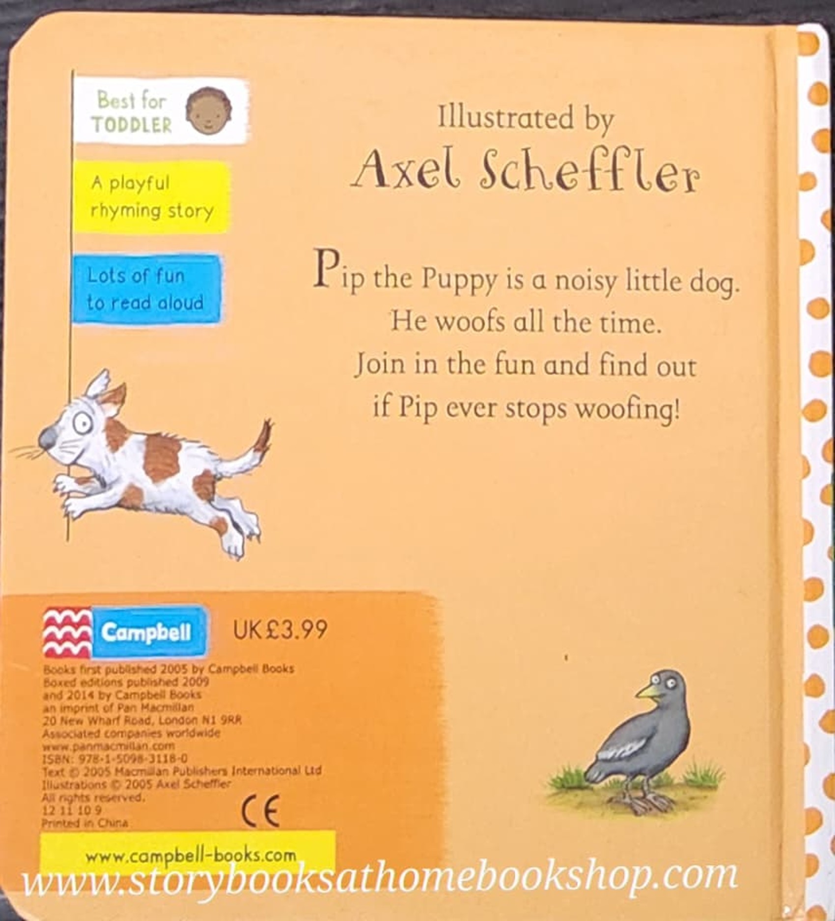 BOARD BOOK** ♥️PIP THE PUPPY