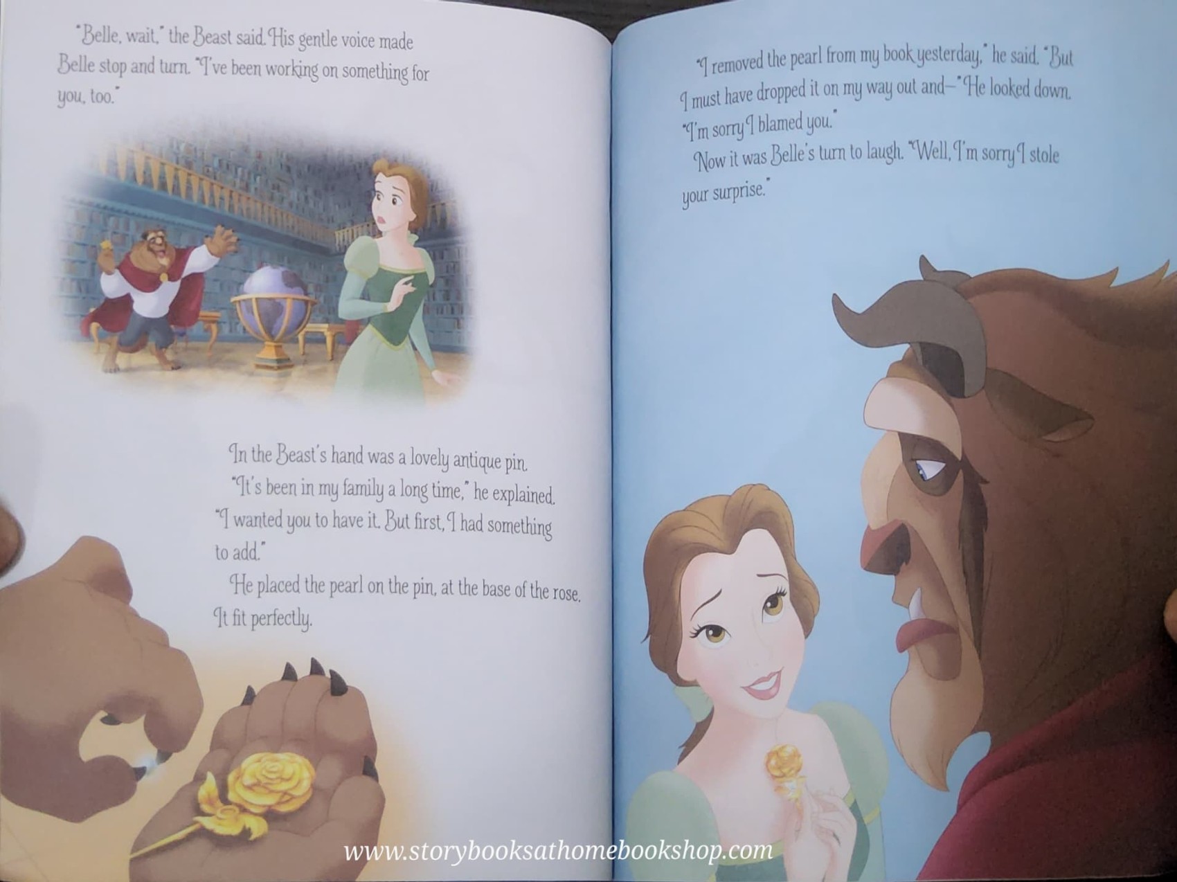 หนังสือนิทานปกอ่อน** ♥️Disney Bella and the Perfect Pearl