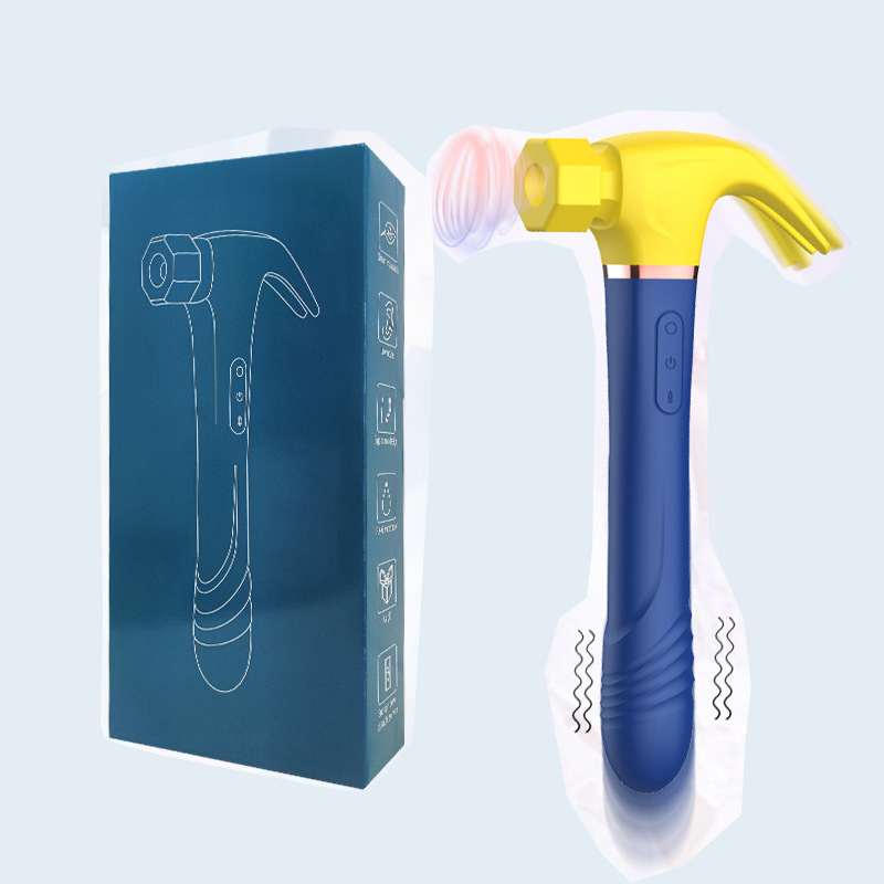 เครื่องนวดค้อน Full fuction (ยืดหด,สั่น,ดูด,ประตูหลัง)
