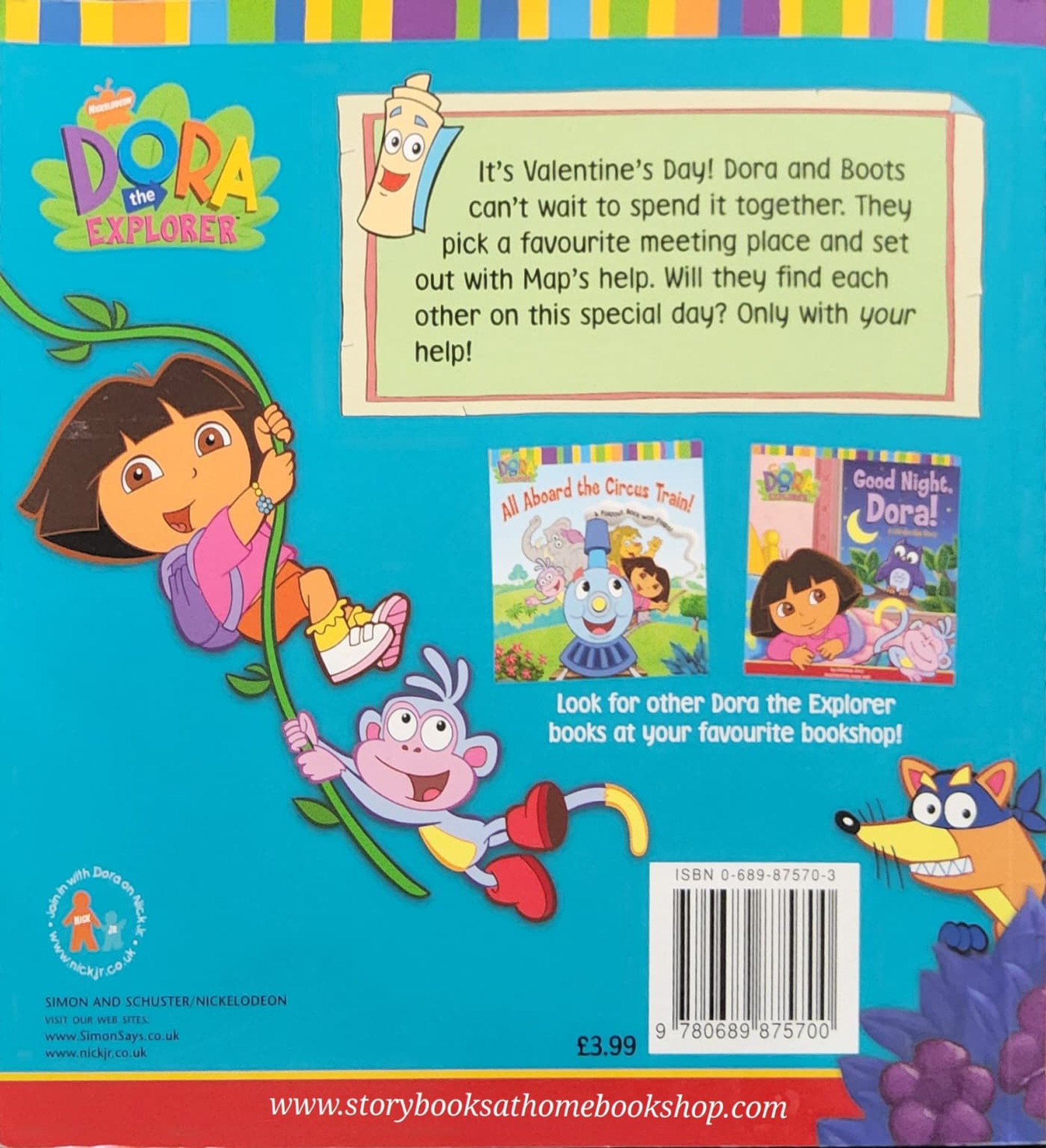 หนังสือนิทานปกอ่อน** 🍓🍓DORA THE EXPLORER: DORA LOVES BOOTS