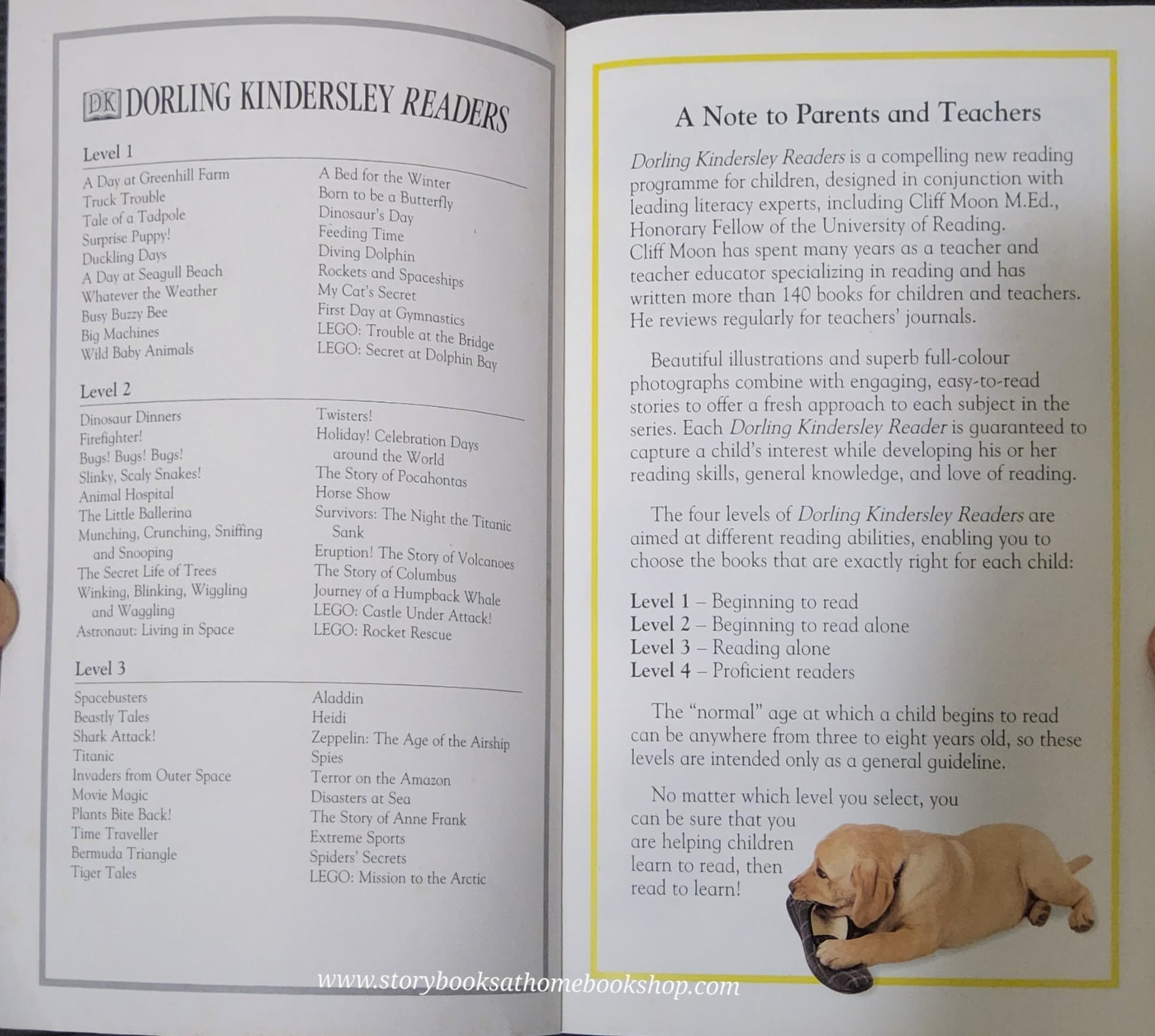 หนังสือนิทานปกอ่อน** 🍅🍓DK KINDERSLEY READERS:SURPRISE PUPPY! #1