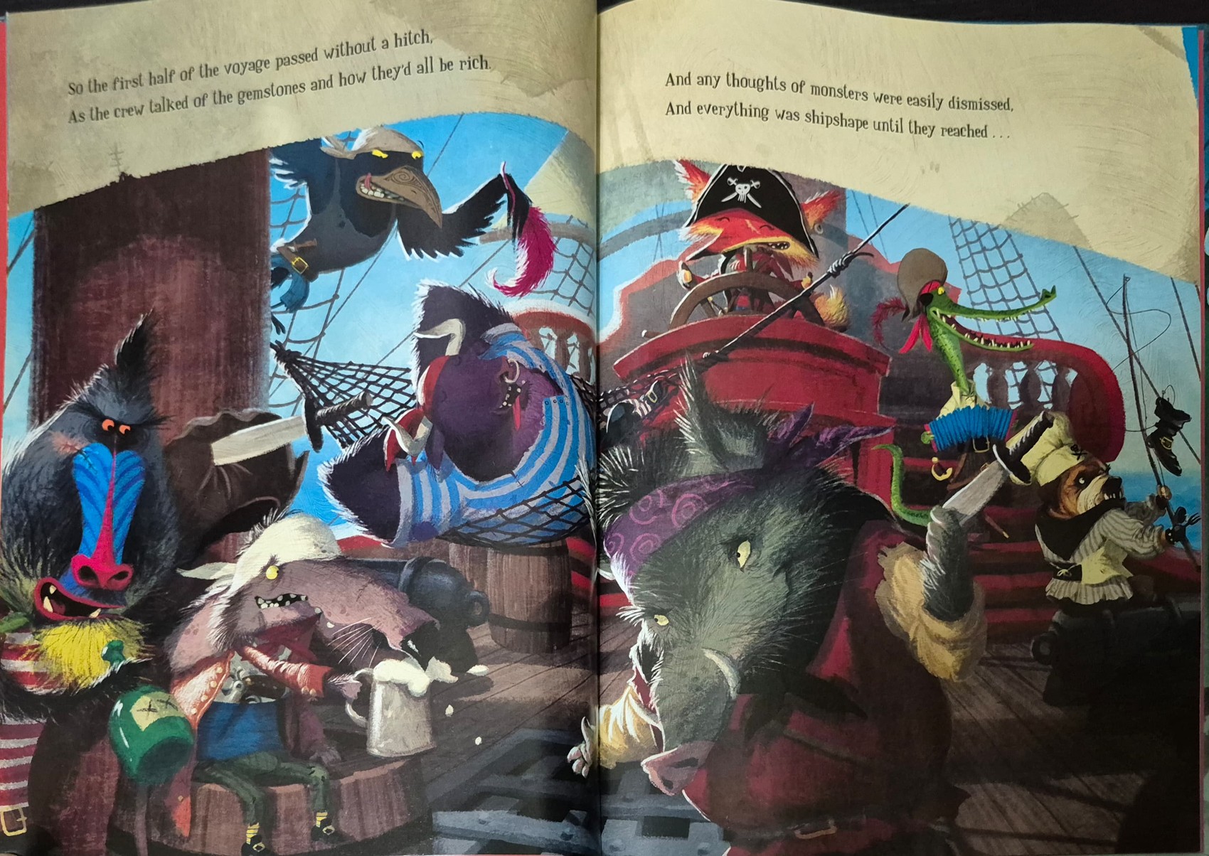 หนังสือนิทานปกแข็ง ** 🍅🍓HERE BE MONSTERS