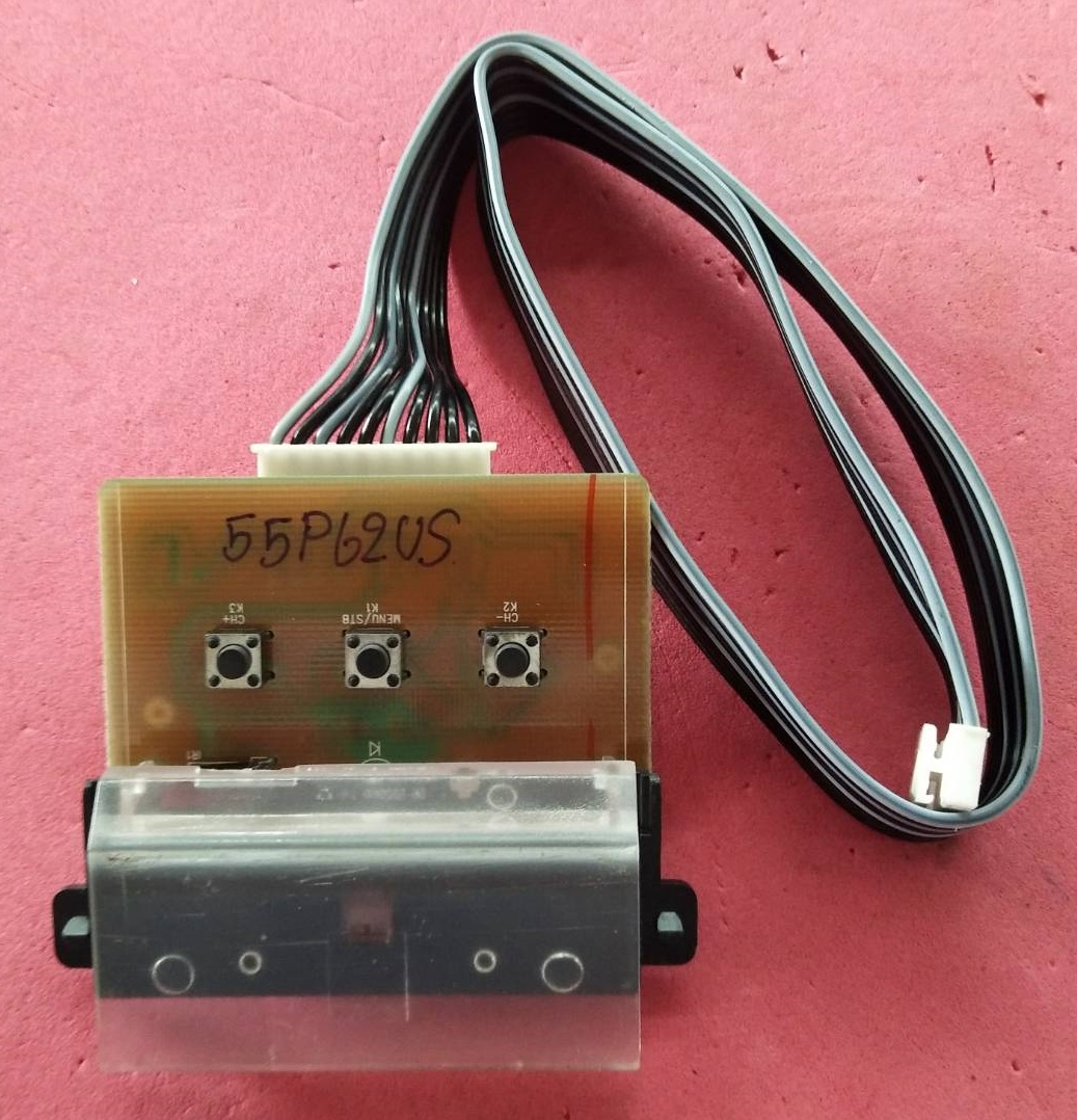 ตัวรับรีโมทย์ทีวี ทีซีแอล TCL ของแท้ถอดจากเครื่อง รุ่น 55P62US