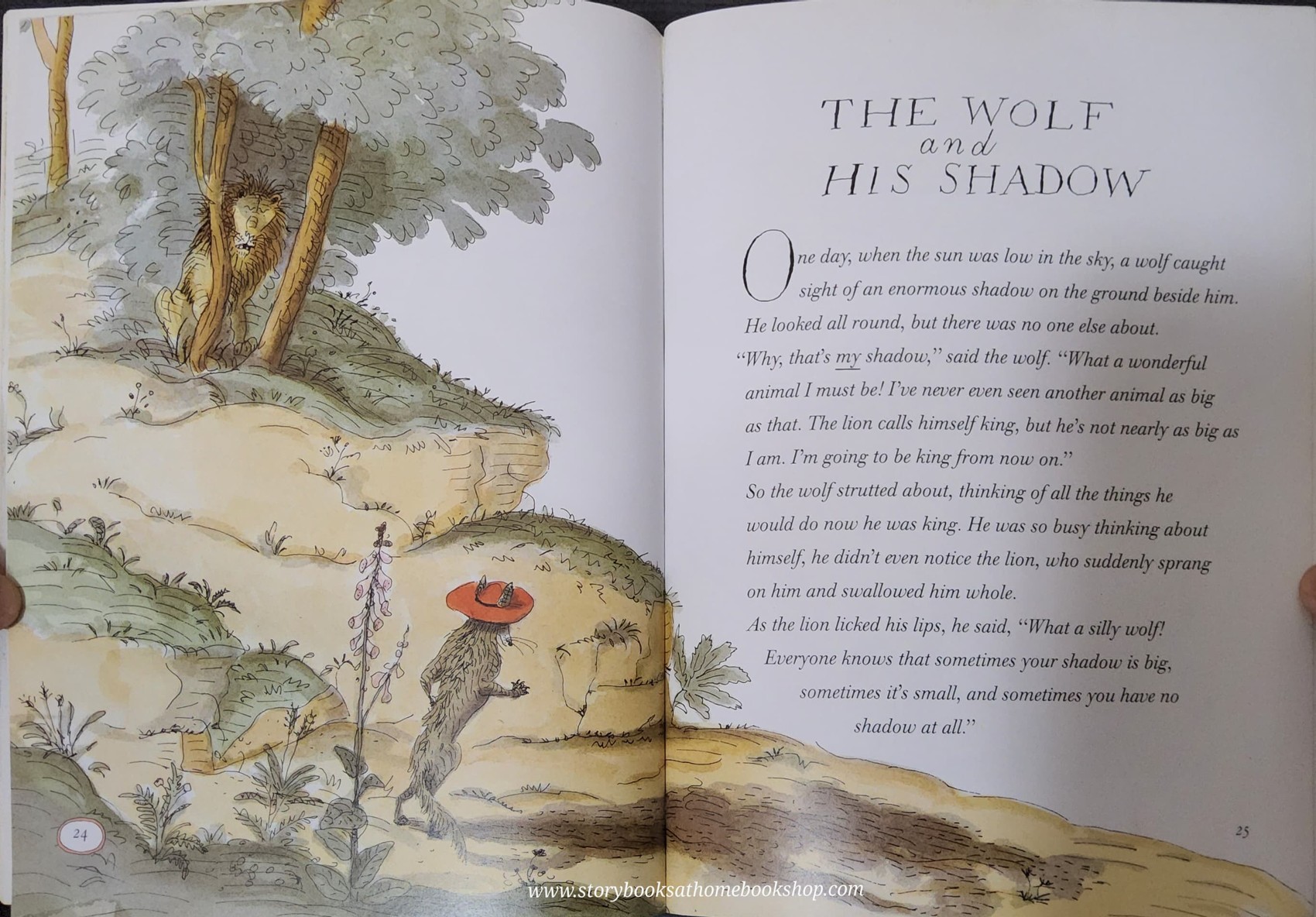 หนังสือนิทานปกอ่อน** 🍅🍓THE VERY BEST OF AEOP'S FABLES