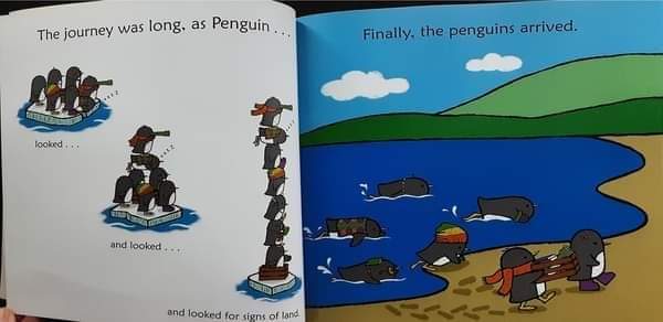 หนังสือนิทานปกอ่อน** 🍅🍓Penguin and Pumpkin