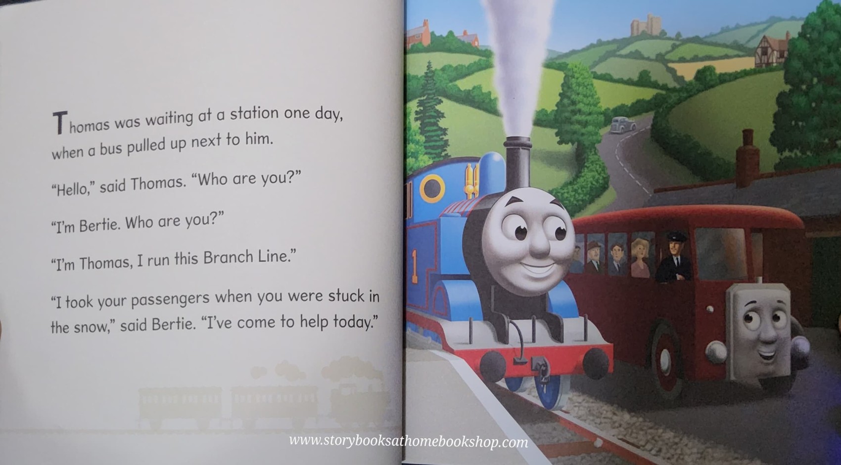 หนังสือนิทานปกอ่อน** 🍅🍅THOMAS&FRIENDS:THOMAS AND BERTIE'S RACE