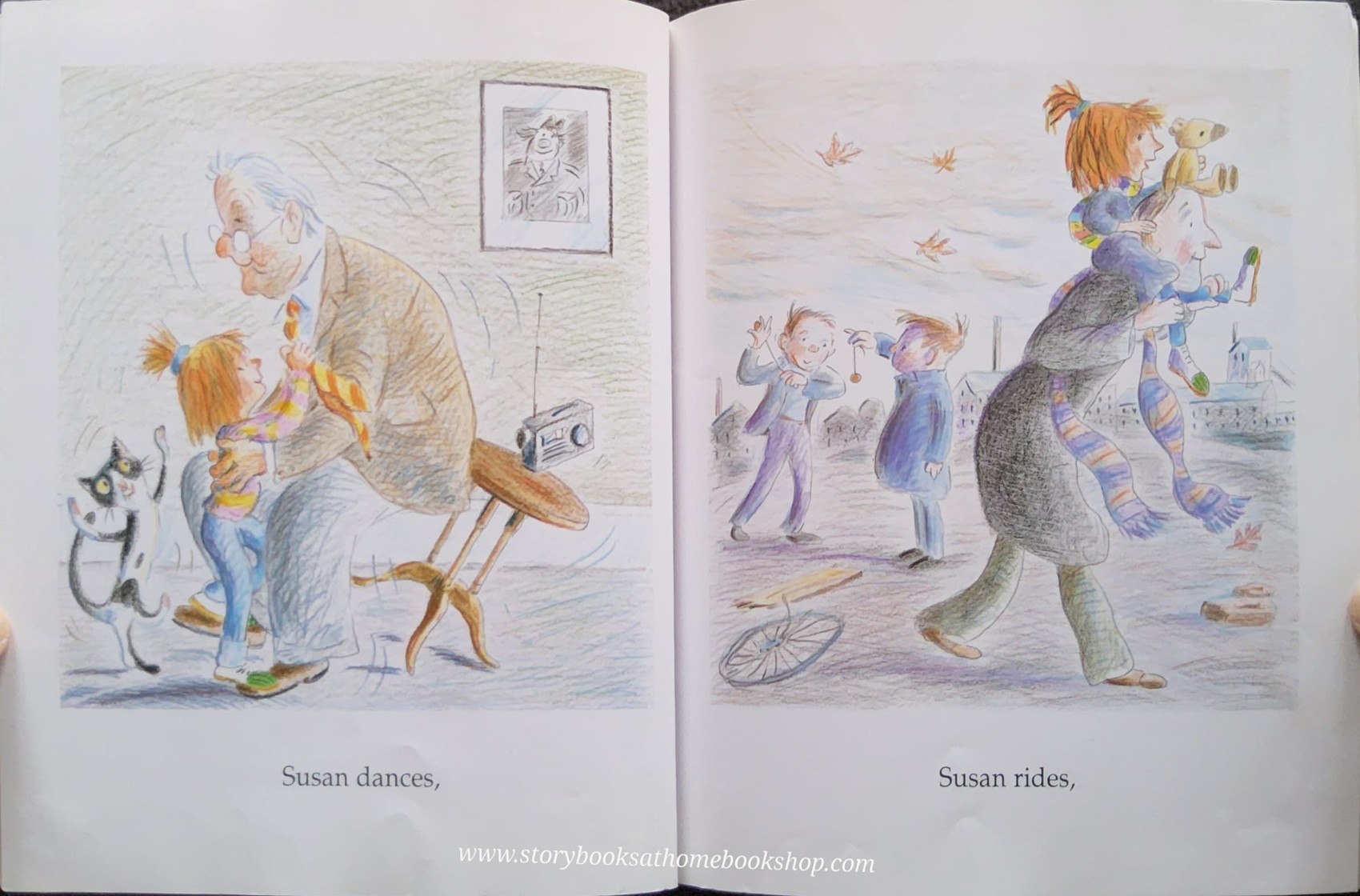 หนังสือนิทานปกอ่อน ** 🍅🍓 SUSAN LAUGHS BY JEANNE WILLIS AND TONY ROSS