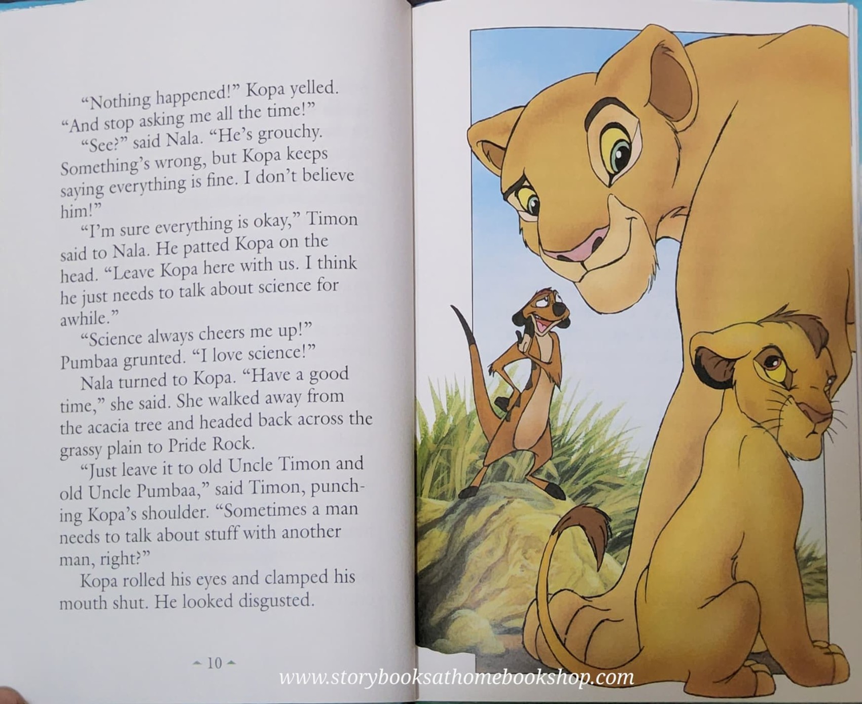 หนังสือนิทานปกแข็ง** 🍅🍅DISNEY'S THE LION KING A SNAKE IN THE GRASS