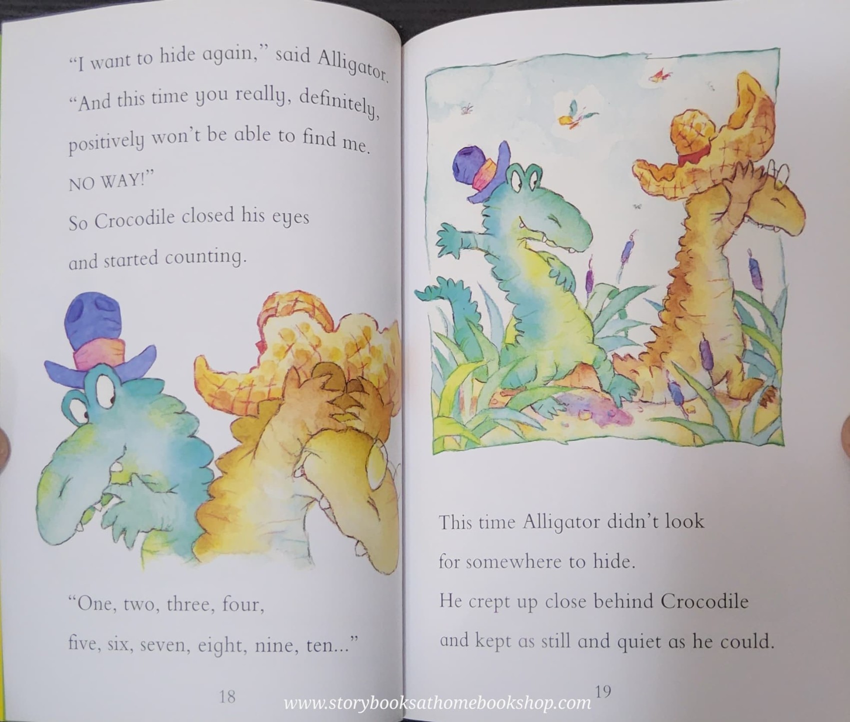 หนังสือนิทานปกอ่อน** 🍓🍓I AM READING: ALLIGATOR TAILS AND CROCODILE CAKES (WITH CD)