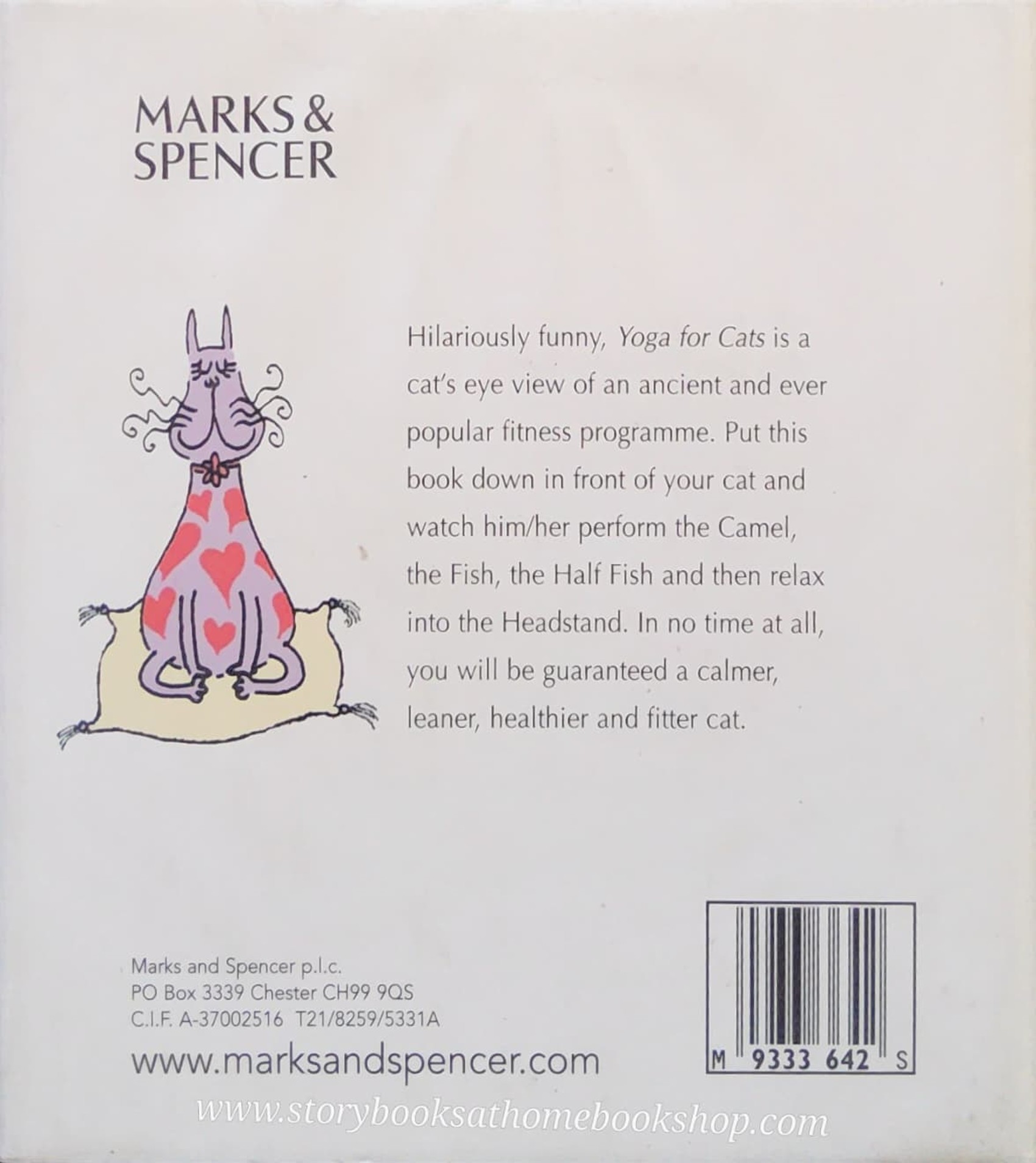 หนังสือนิทานปกแข็ง** 🍅🍓YOGA FOR CATS