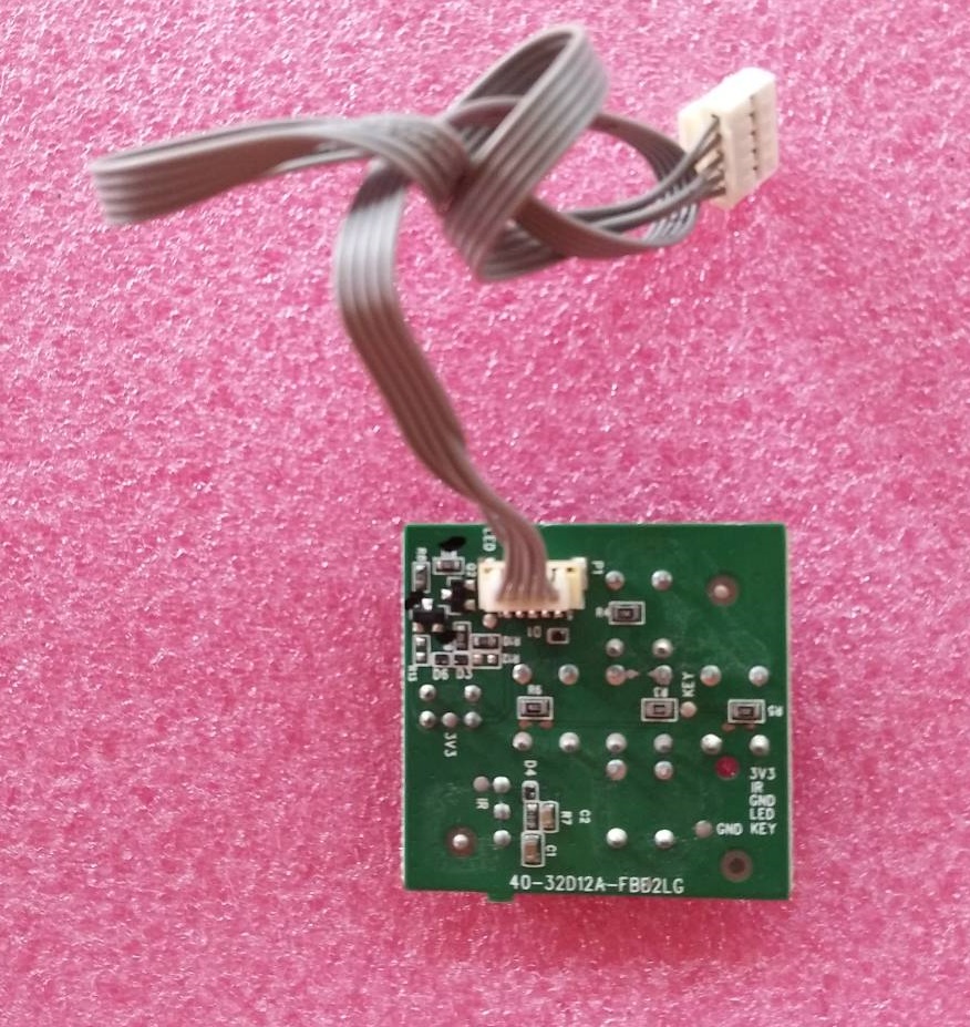 ตัวรับรีโมทย์ Panasonic (พานาโซนิค) ของแท้ถอดจากเครื่อง รุ่นTH-32F305T TH-50GX400T พาร์ท40-32D12A-FBB2LG