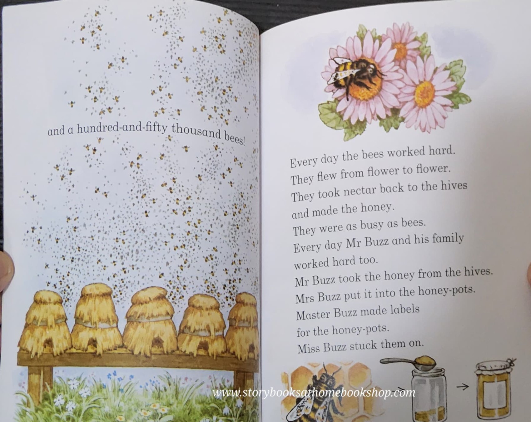 หนังสือนิทานปกอ่อน** 🍅🍓HAPPY FAMILIES:MR BUZZ THE BEEMAN BY ALLAN AHLBERG AND FAITH JAQUES