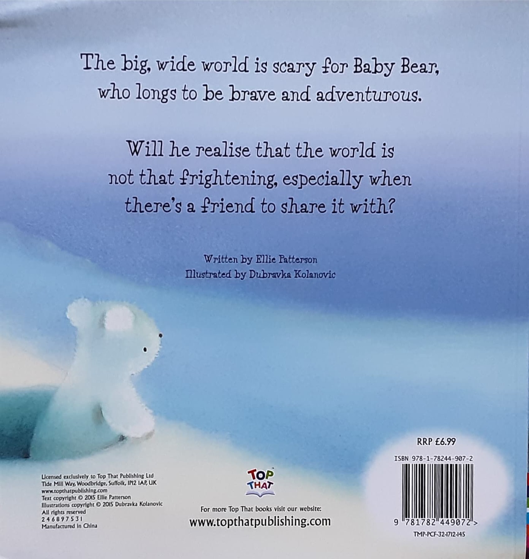 **หนังสือนิทานปกอ่อน** 🍅🍓BABY BEAR