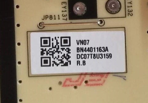 ซัพพลายทีวีซัมซุง SAMSUNG ของมือสองถอดจากเครื่องพร้อมใช้งาน รุ่น65QN85BA พาร์ทBN44-01163A