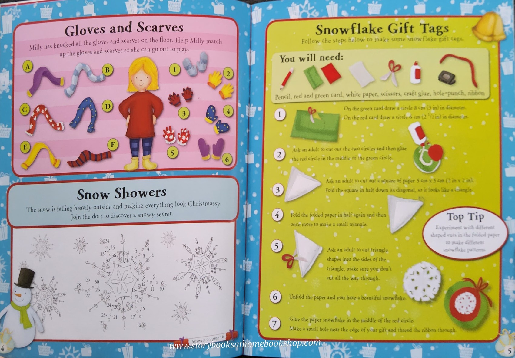 Activities Book** ðð TIME FOR CHRISTMAS WITH STICKER&ACTIVITY FUN