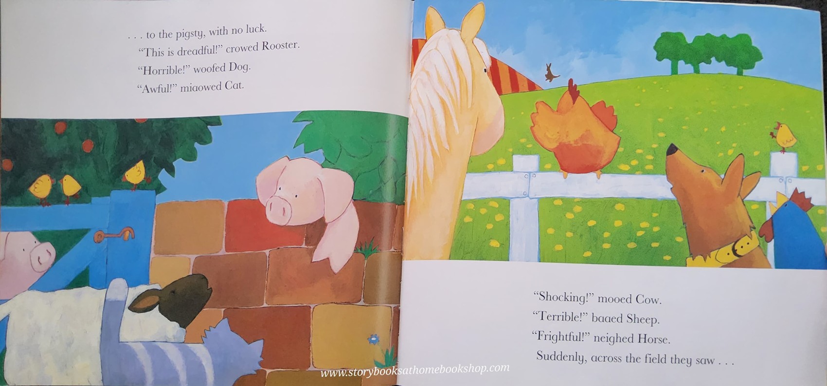 หนังสือนิทานปกอ่อน** 🍓🍓 BAA! MOO! WHAT WILL WE DO?