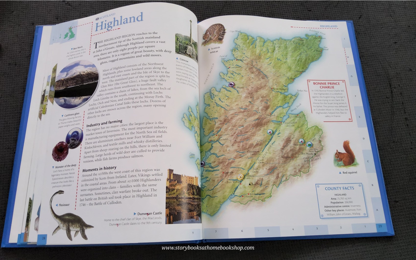 KNOWLEDGE BOOK** ♥️CHILDREN'S ATLAS OF SCOTLAND