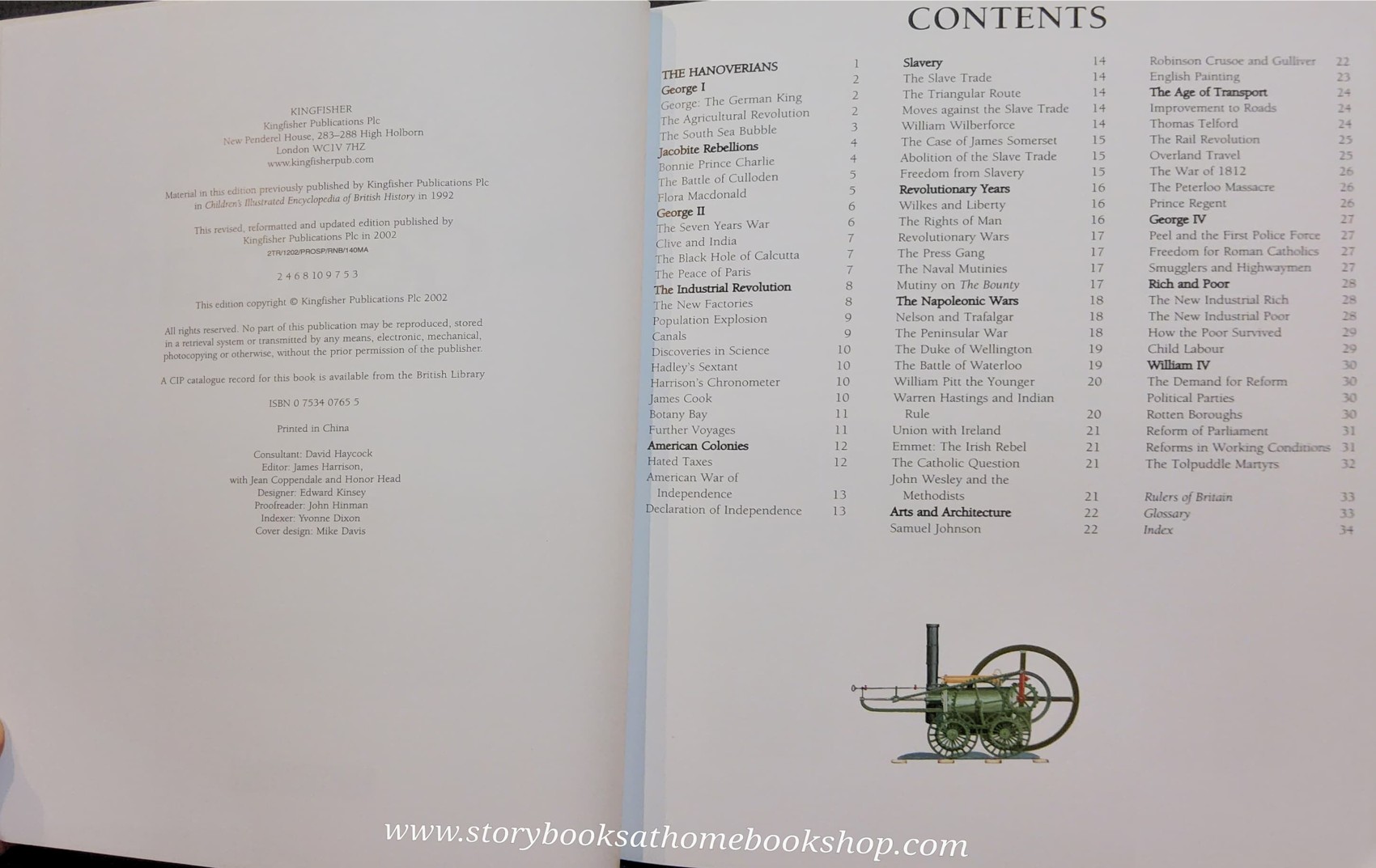 KNOWLEDGE BOOK** ♥️♥️BRITISH HISTORY THE GEORGIANS 1714-1837