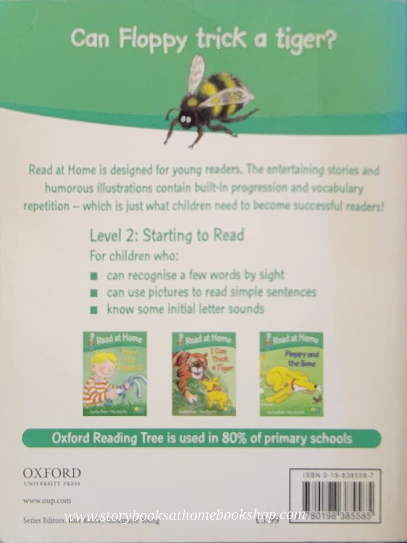 หนังสือนิทานปกอ่อน READ AT HOME 2b:I CAN TRICK A TIGER