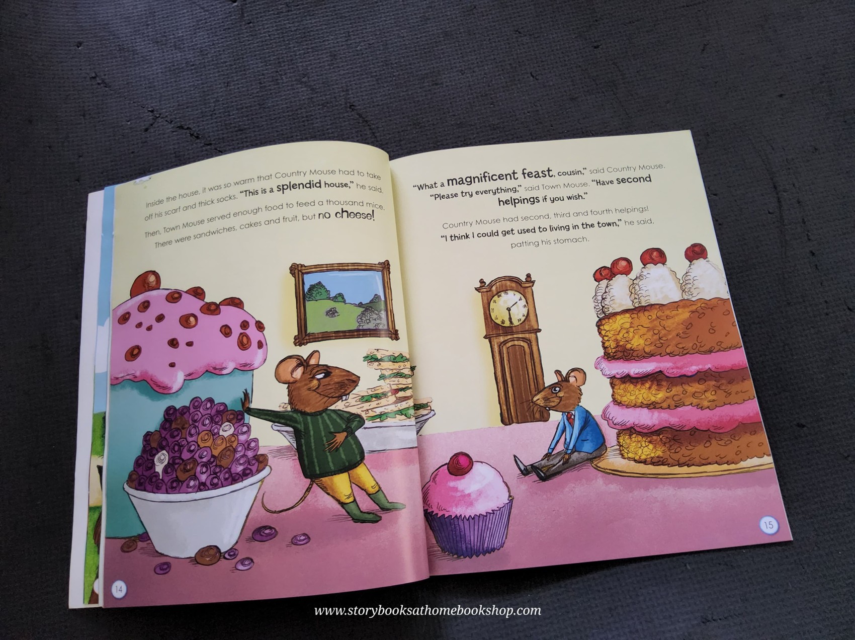 หนังสือนิทานปกอ่อน ** 🍅🍓THE TORTOISE AND THE HARE AND OTHER STORIES