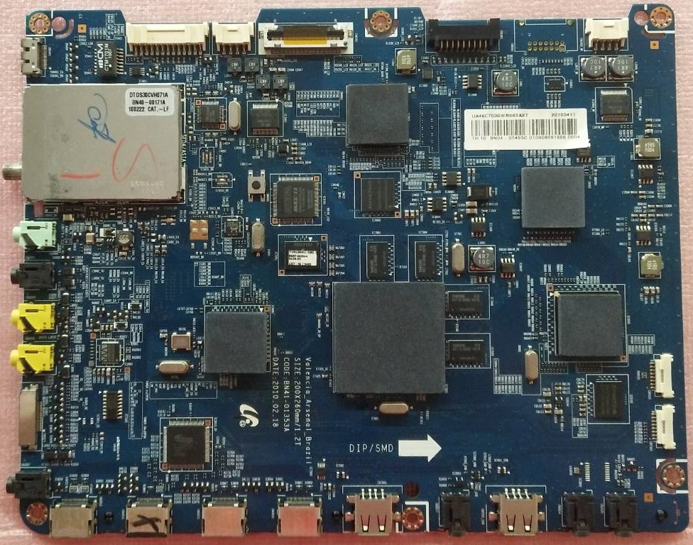 เมนบอร์ดทีวี ซัมซุง Samsung ของแท้มือสองถอดจากเครื่อง รุ่น UA46C7000WR พาร์ท BN94-03499G