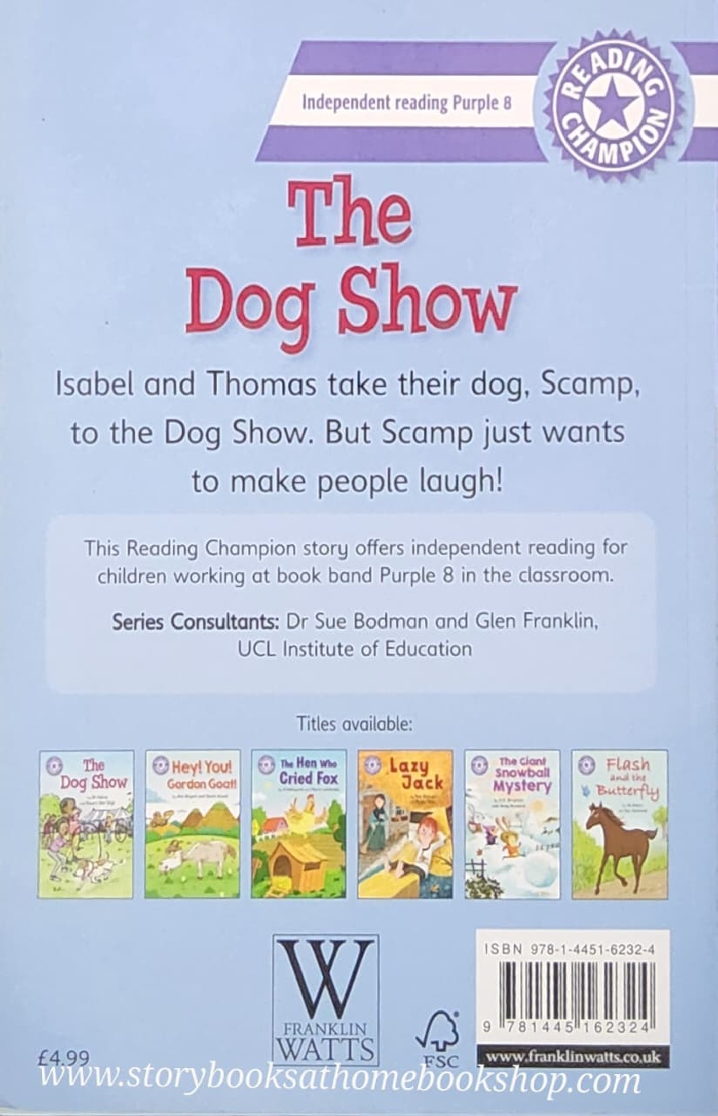 หนังสือนิทานปกอ่อน** 🍅🍓READING CHAMPION:THE DOG SHOW
