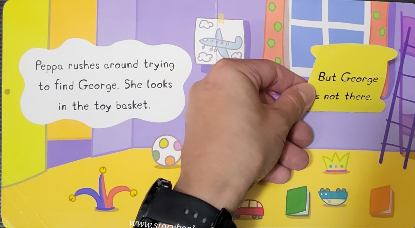 Board Book Peppa pig hide and seek**มีตำหนิค่ะ