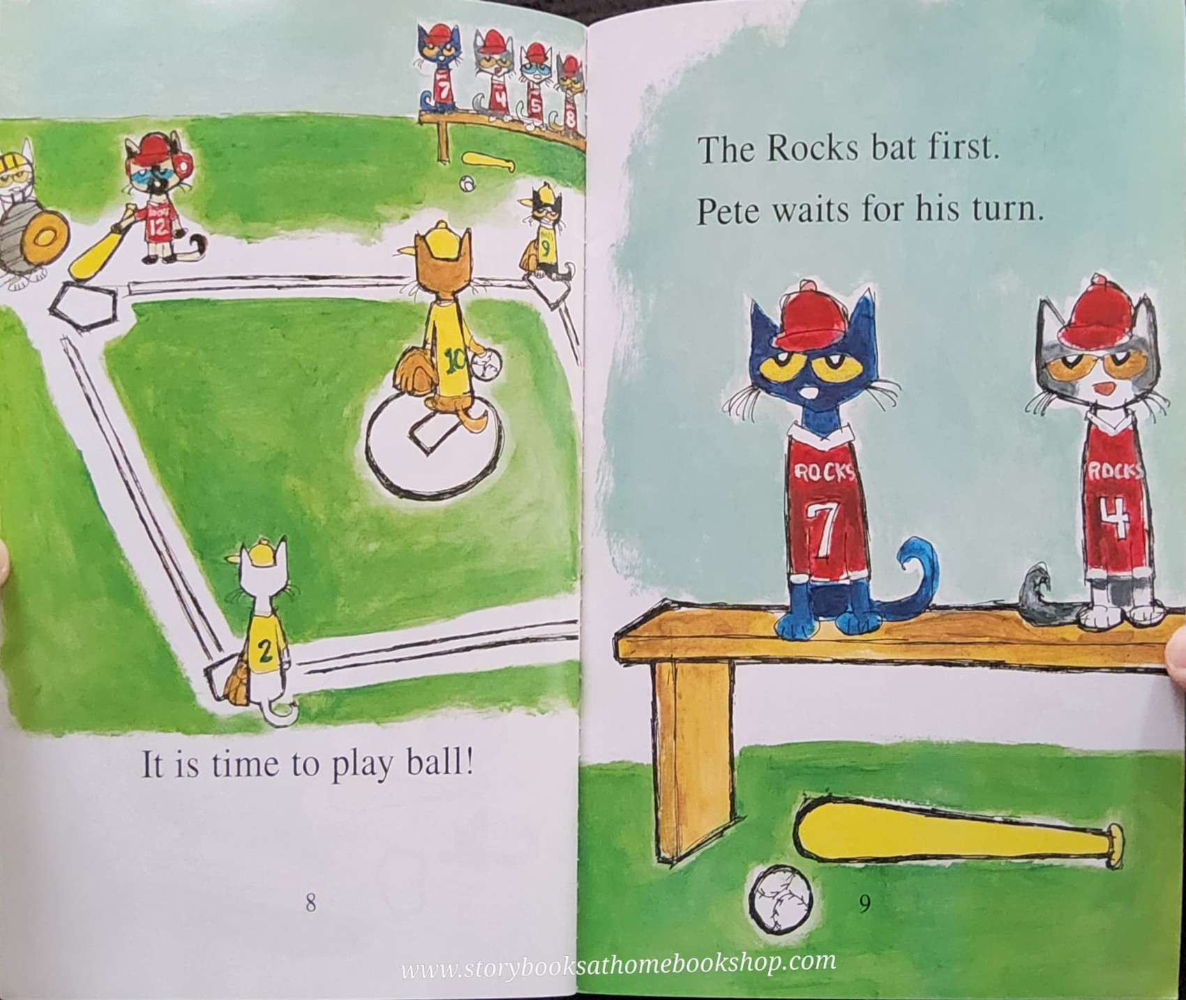 หนังสือนิทานปกอ่อน** 🍅🍓I CAN READ! PETE THE CAT PLAY BALL