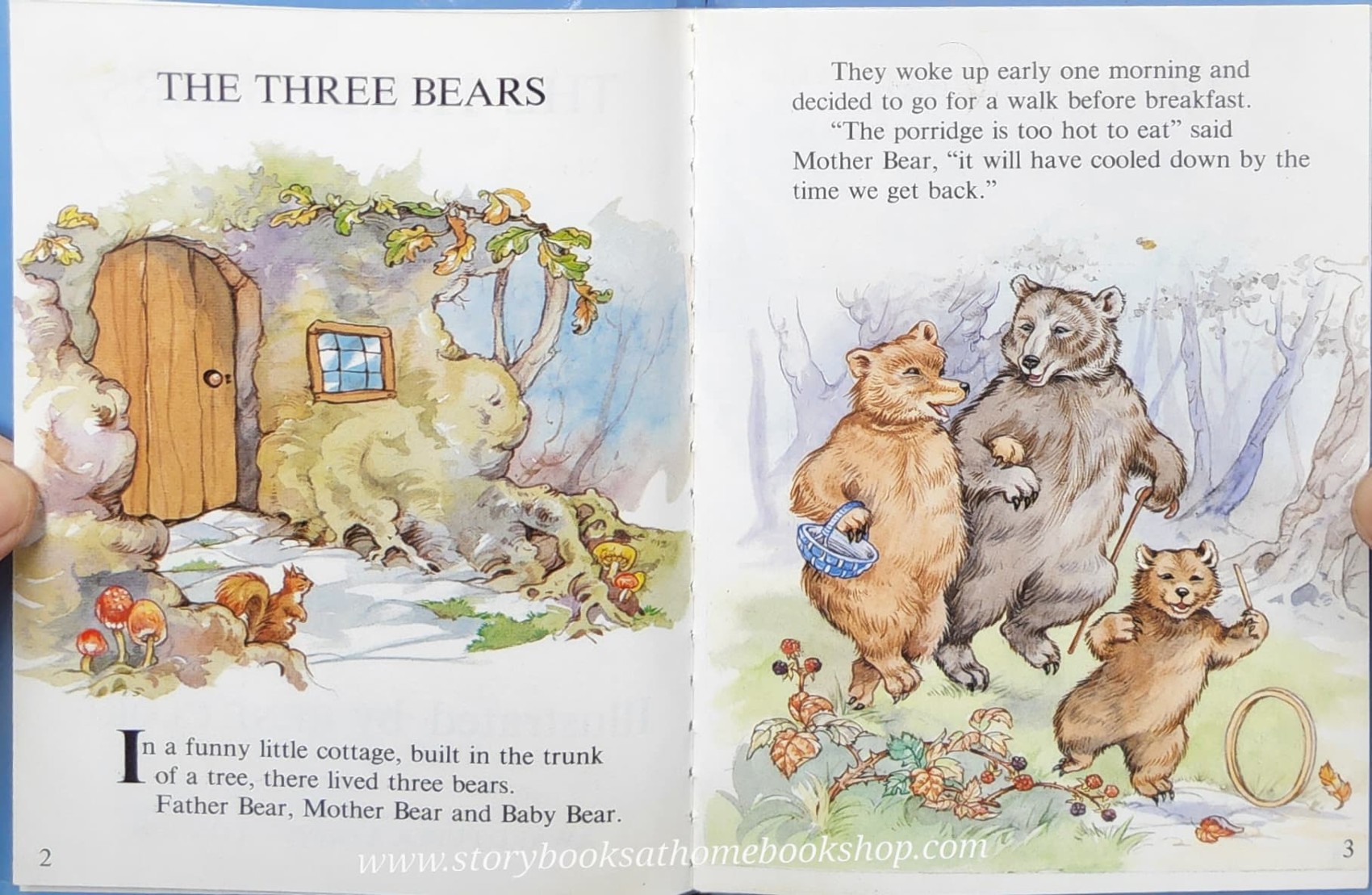 หนังสือนิทานปกแข็ง** 🍅THE THREE BEARS