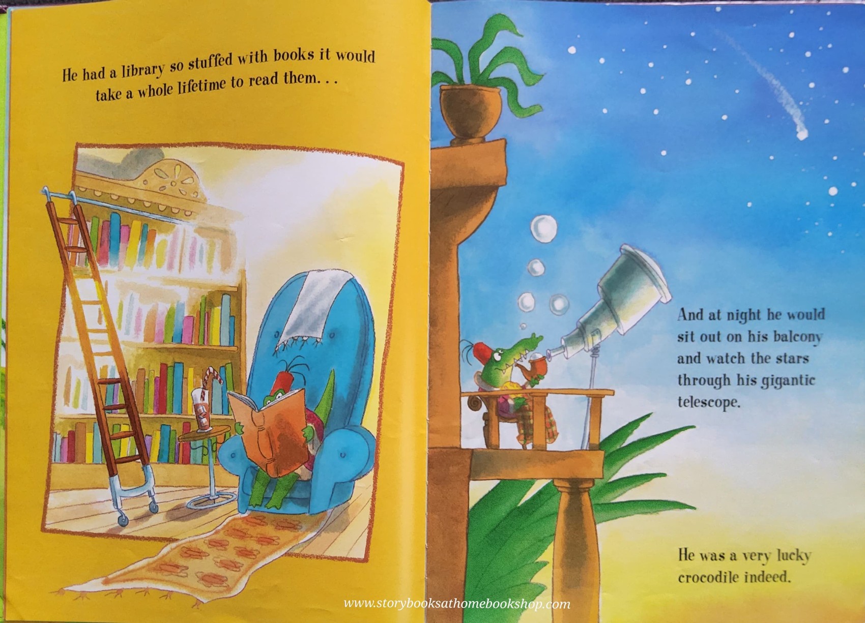 หนังสือนิทานปกแข็ง** 🍅🍓THE RICHEST CROCODILE IN THE WORLD BY DANIEL POSTGATE