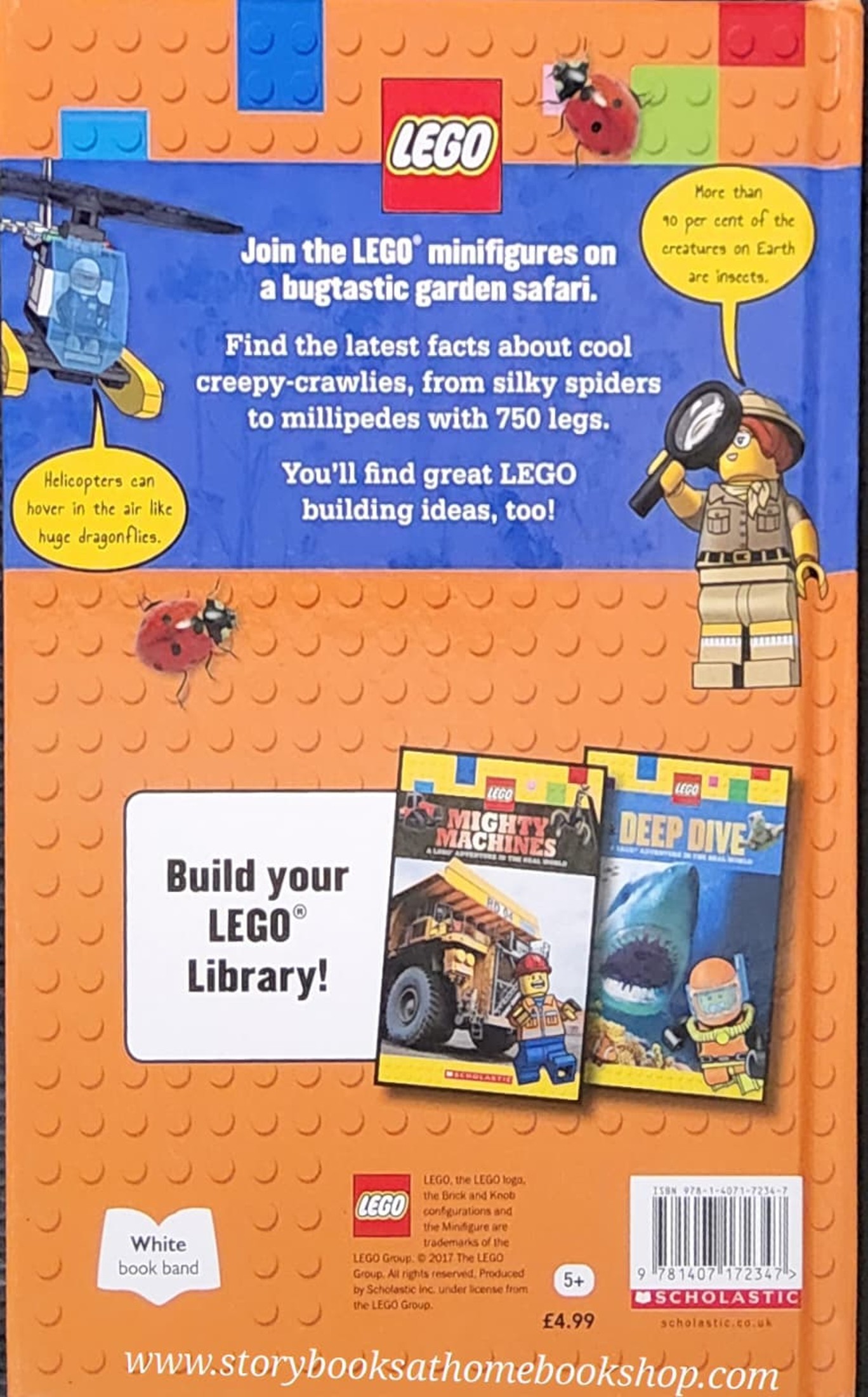 หนังสือนิทานปกแข็ง** 🍅🍅LEGO BUG OFF!