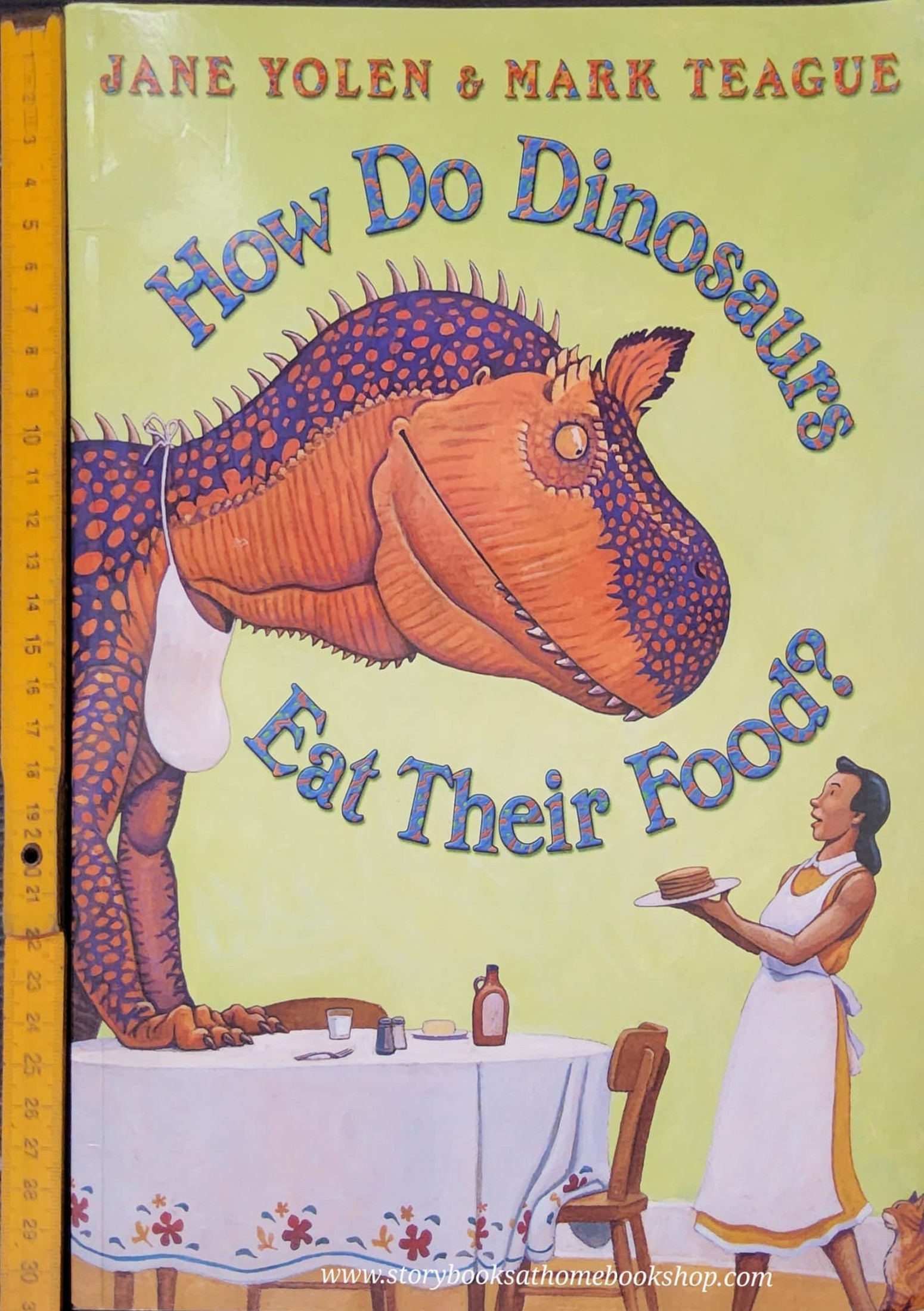 หนังสือนิทานปกอ่อน** 🍅🍓HOW DO DINOSAURS EAT THEIR FOOD?