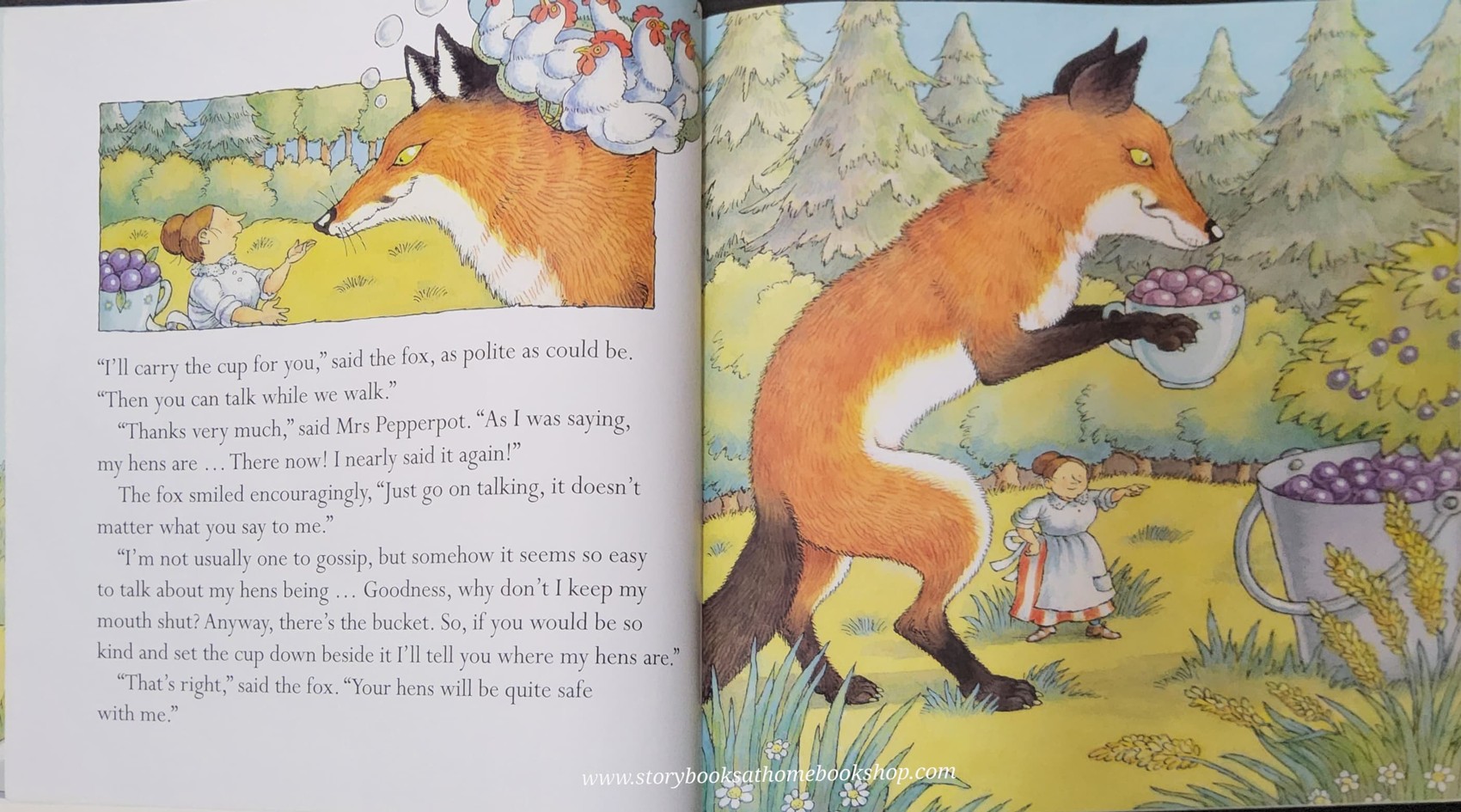 หนังสือนิทานปกอ่อน** 🍅🍓MRS PEPPERPOT AND THE BLUEBERRIES