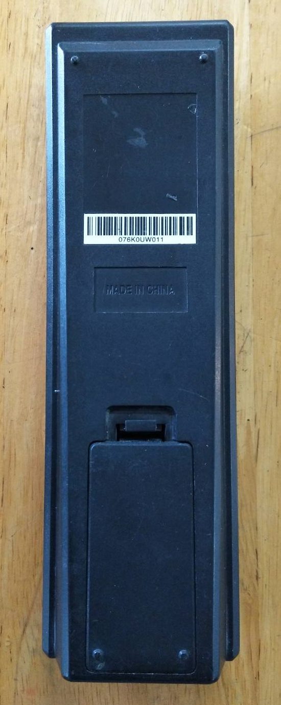 รีโมทย์คอนโทรลทีวี LCD ชาร์ป(Sharp) ของแท้มือสองมากับเครื่อง รุ่น LC-39LE440M LC-50LE440M LC-23LE448RU : 076K0VK011 076K0UW011