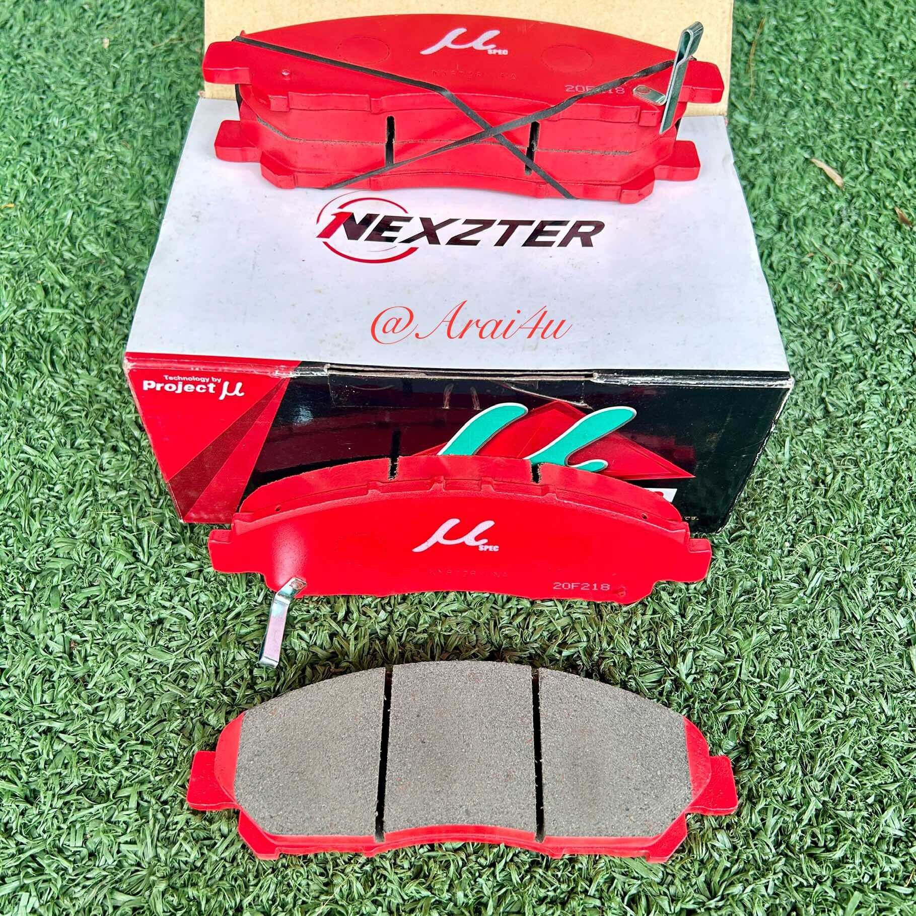 NEXZTER ผ้าเบรคหน้า NEW COMMUTER 2.8 DIESEL (หน้ายาว) 2019