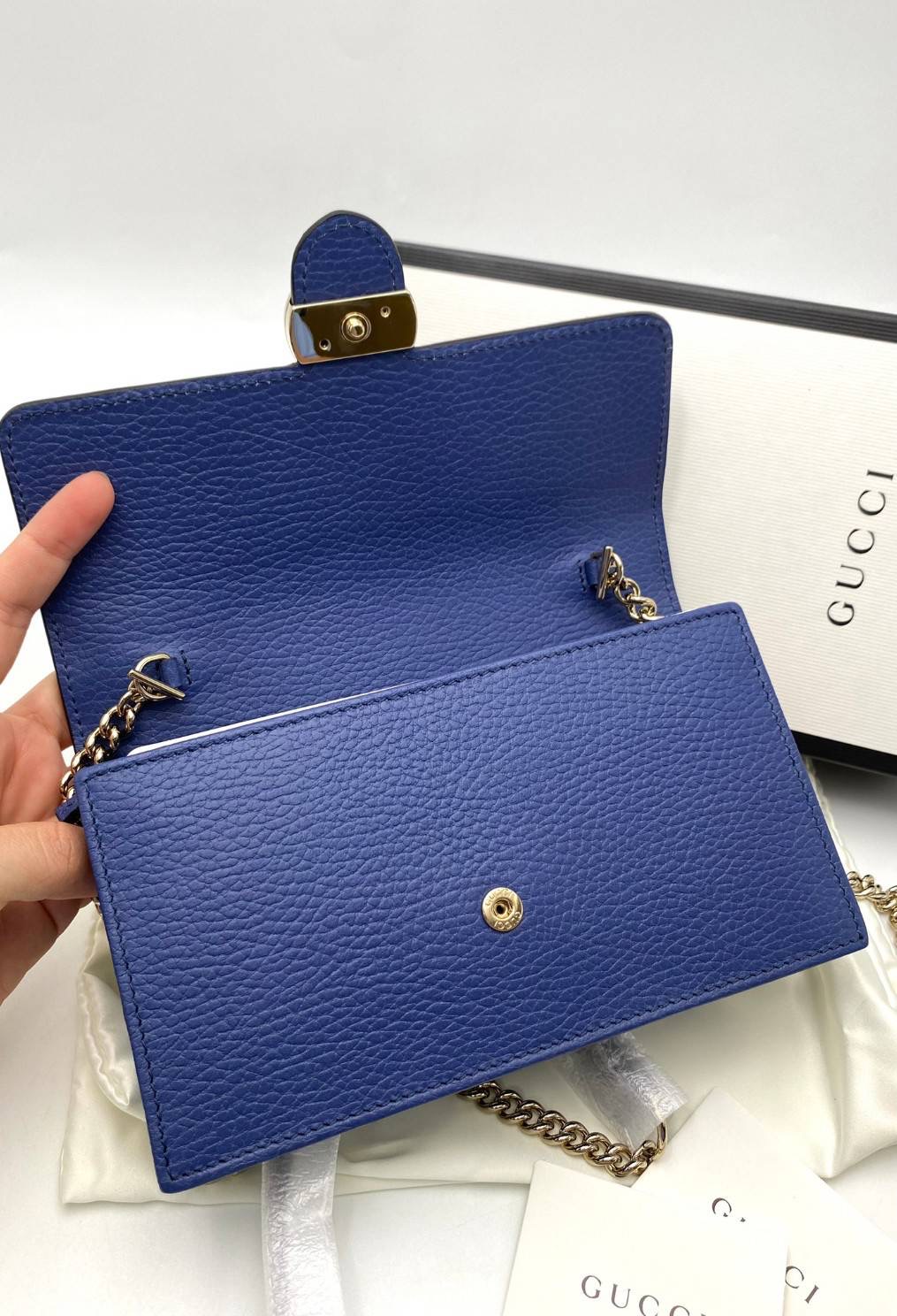 โปร New Gucci interlocking woc ขนาด : 19x11.5 ซม อุปกรณ์ : กล่อง ถุงผ้า การ์ด