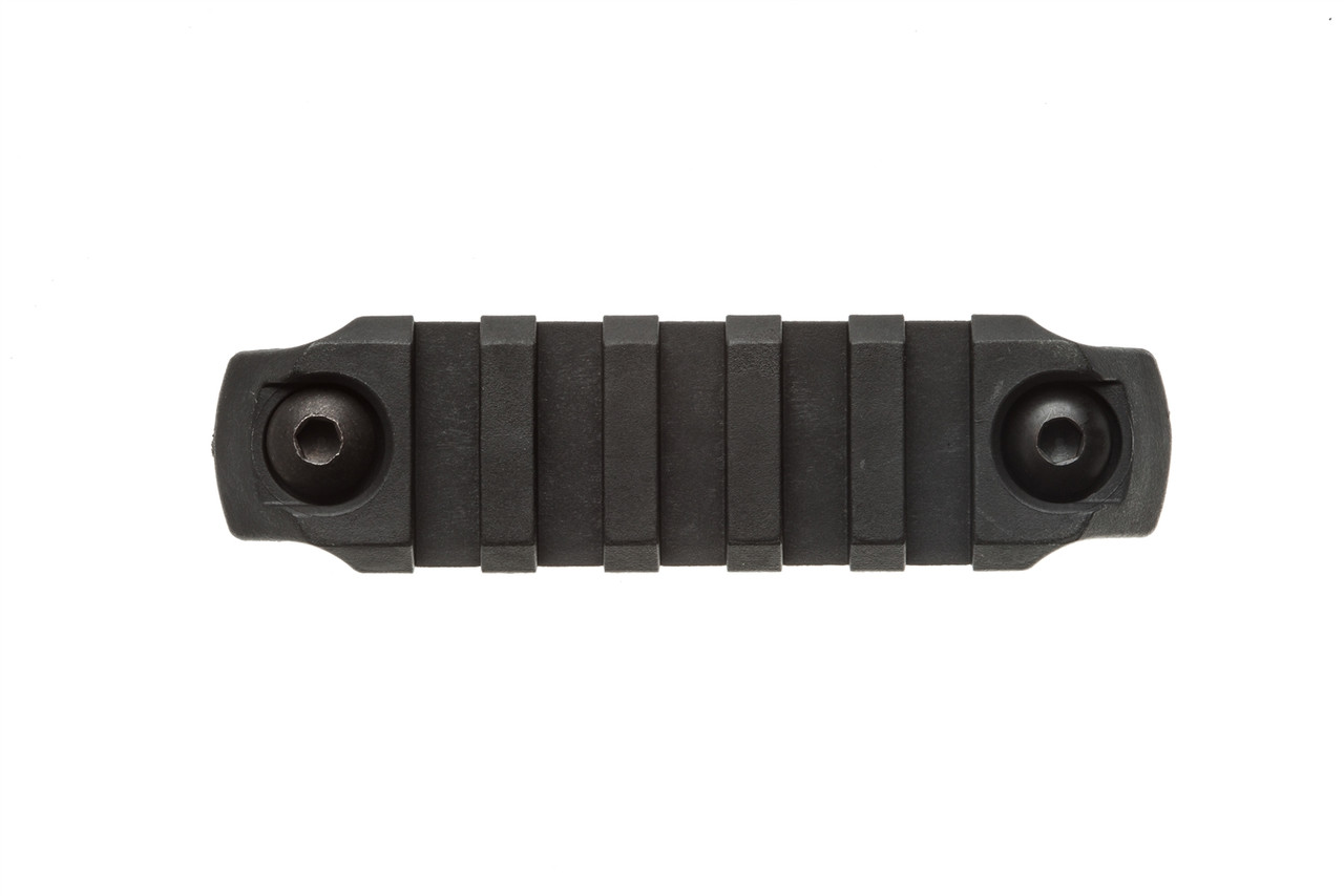 BCM GUNFIGHTER™ - 3 inch Picatinny Rail Section, Nylon - Black (M-LOK® Compatible*