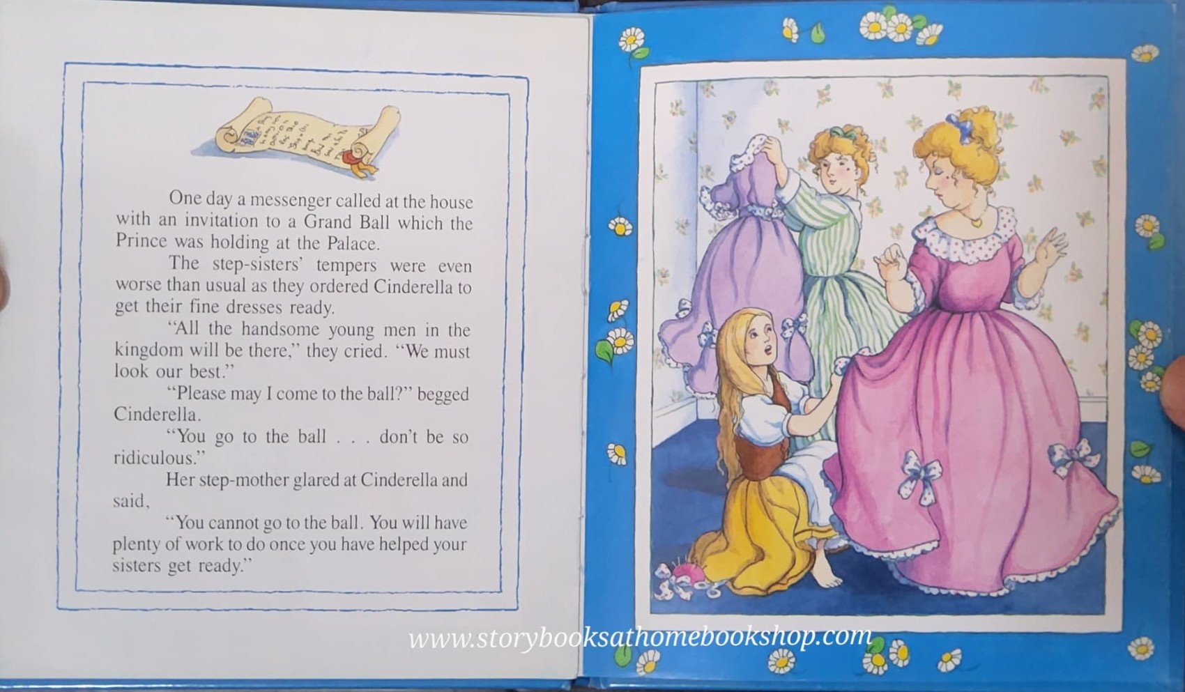 หนังสือนิทานปกแข็ง** 🍅🍅CINDERELLA