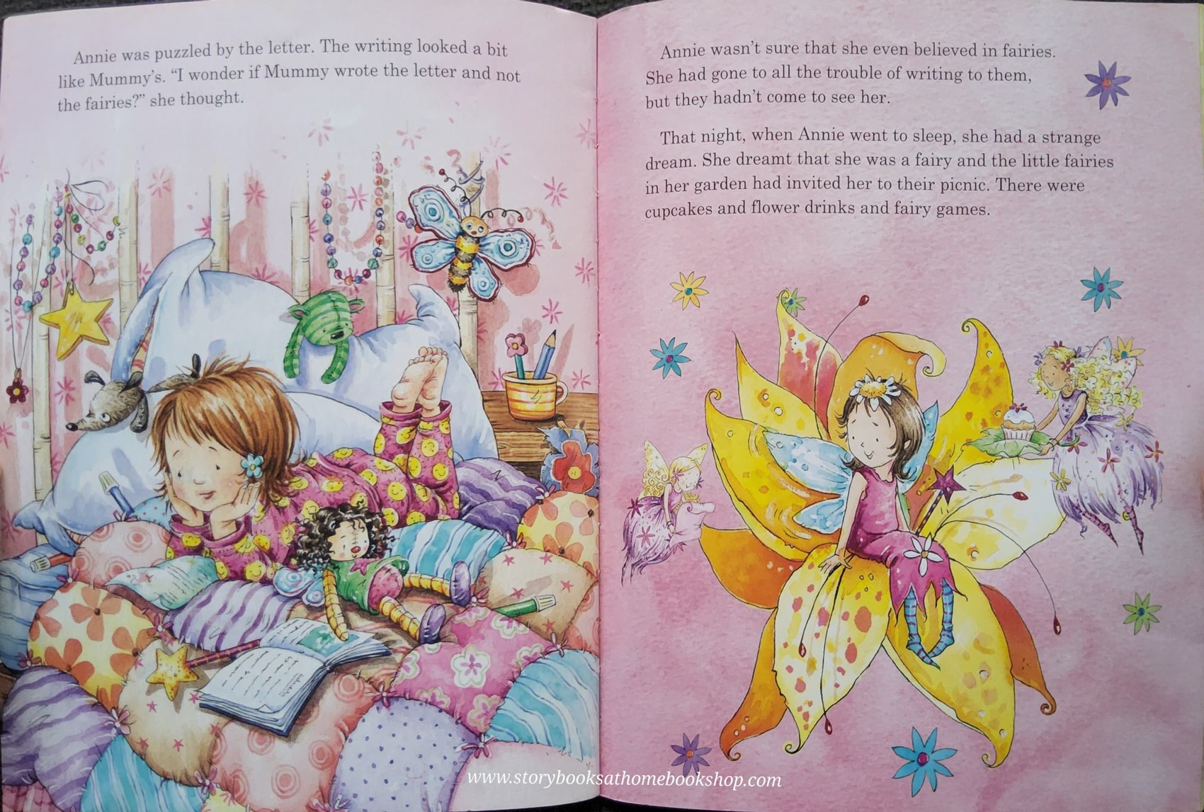 หนังสือนิทานปกอ่อน** 🍅🍓 Fairy Magic (ปกชมพู)