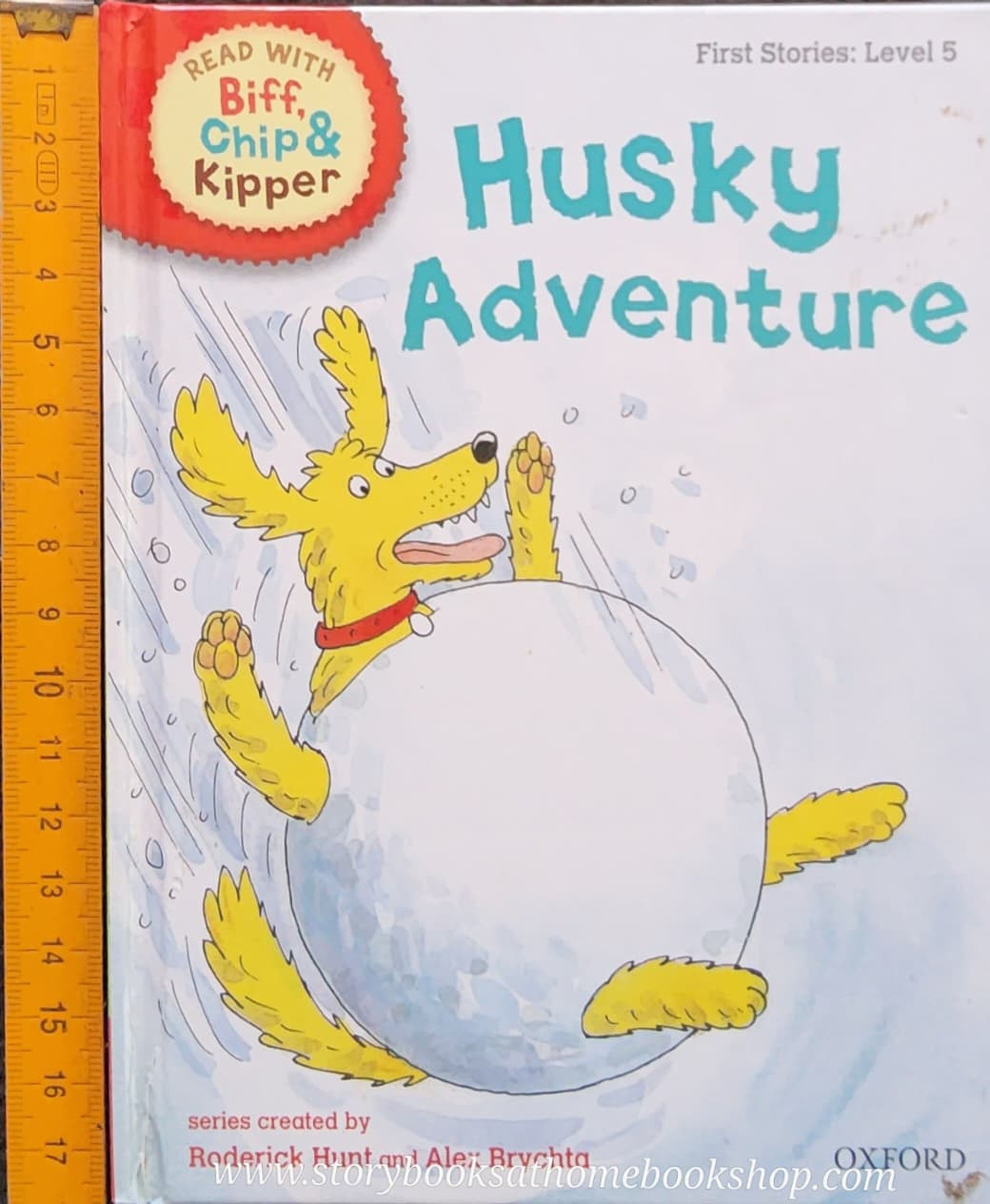 หนังสือนิทานปกแข็ง** 🍅🍅READ WITH BIFF,CHIP&KIPPER: HUSKY ADVENTURE FIRST STORIES LEVEL5