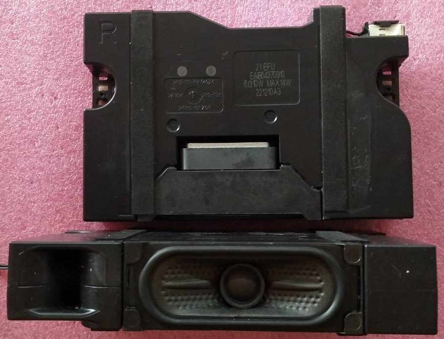 ลำโพงทีวี แอลจี LG ของแท้ถอดจากเครื่อง รุ่น55UQ7500PSF.ATMFLJD พาร์ทEAD64370909 EAD64370910
