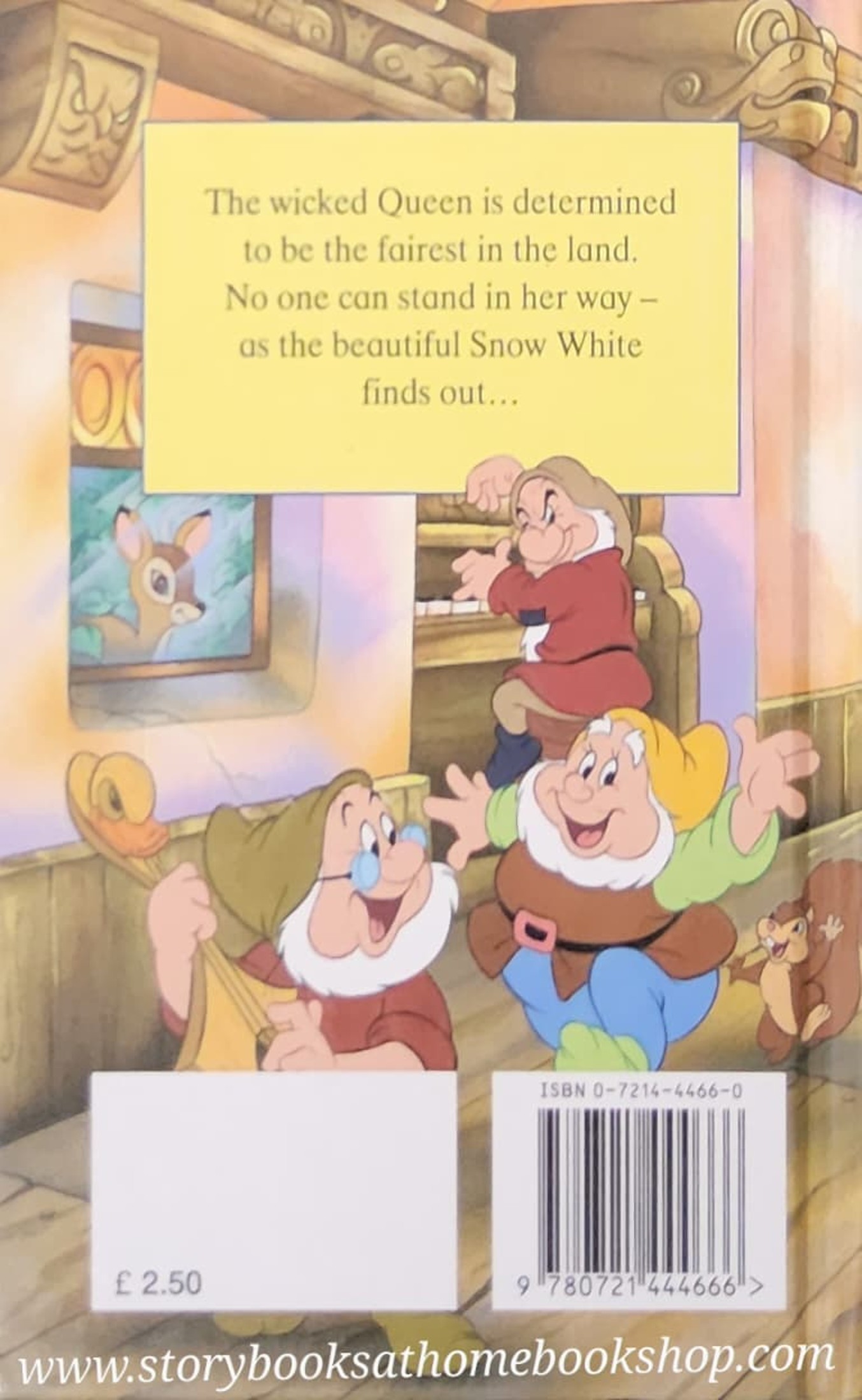 หนังสือนิทานปกแข็ง** 🍅🍓Disney Snow White and the Seven Dwarfts