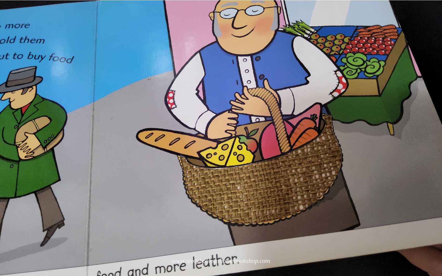 TOUCH AND FEEL BOARD BOOK ** 🍅🍓 THE ELVES AND THE SHOEMAKER