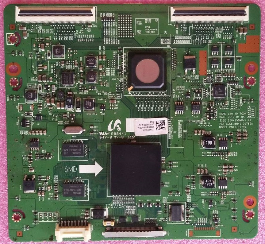 ทีคอนทีวี ซัมซุง SAMSUNG ของแท้ถอดตากเครื่อง ใช้กับรุ่น UA46ES6220R UA46ES6220R UA46ES6600R UA46ES6800R:UA46ES6900R พาร์ทบอร์ด BN95-00578A BN98-03985A