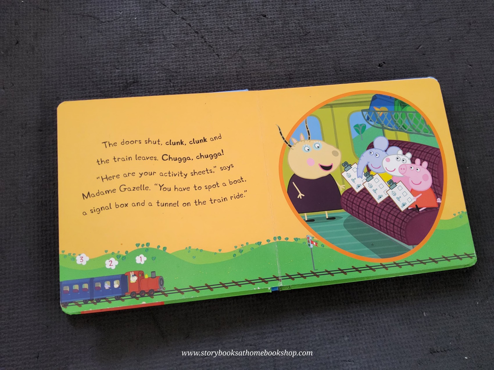 **BOARD BOOK** 🍅🍅PEPPA PIG PEPPA AND THE BIG TRAIN🍅🍅