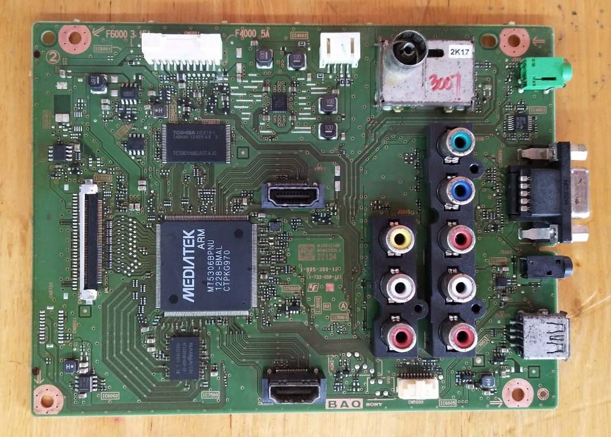 Main Board SONY (เมนบอร์ด โซนี่)อะไหล่แท้/ของถอด รุ่นKLV-46BX450 :KLV-40BX450